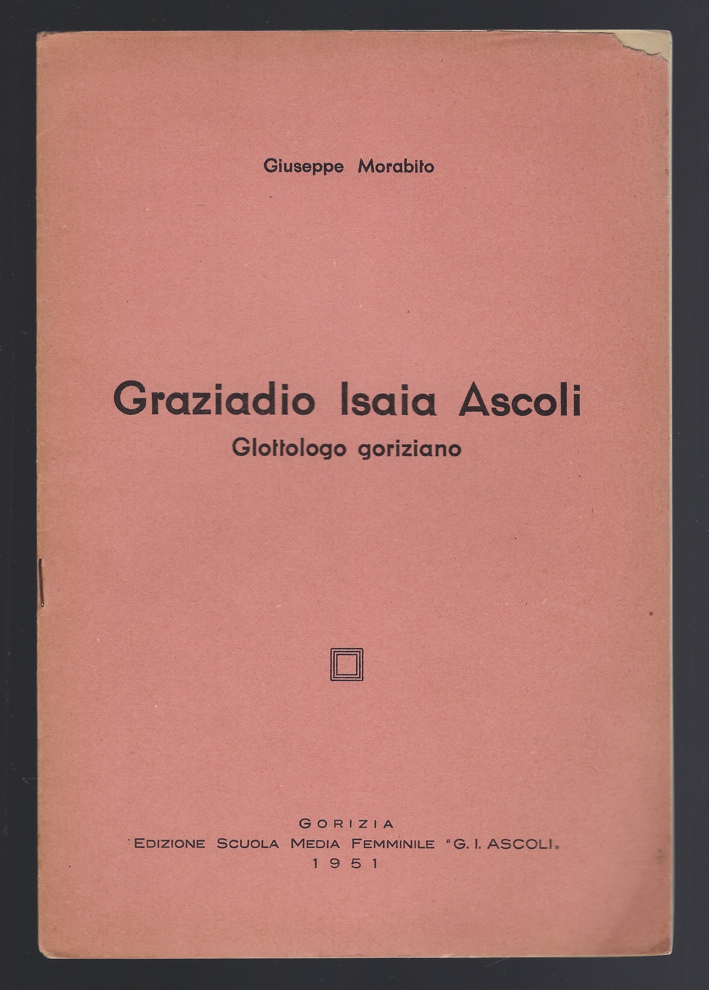 Graziadio Isaia Ascoli