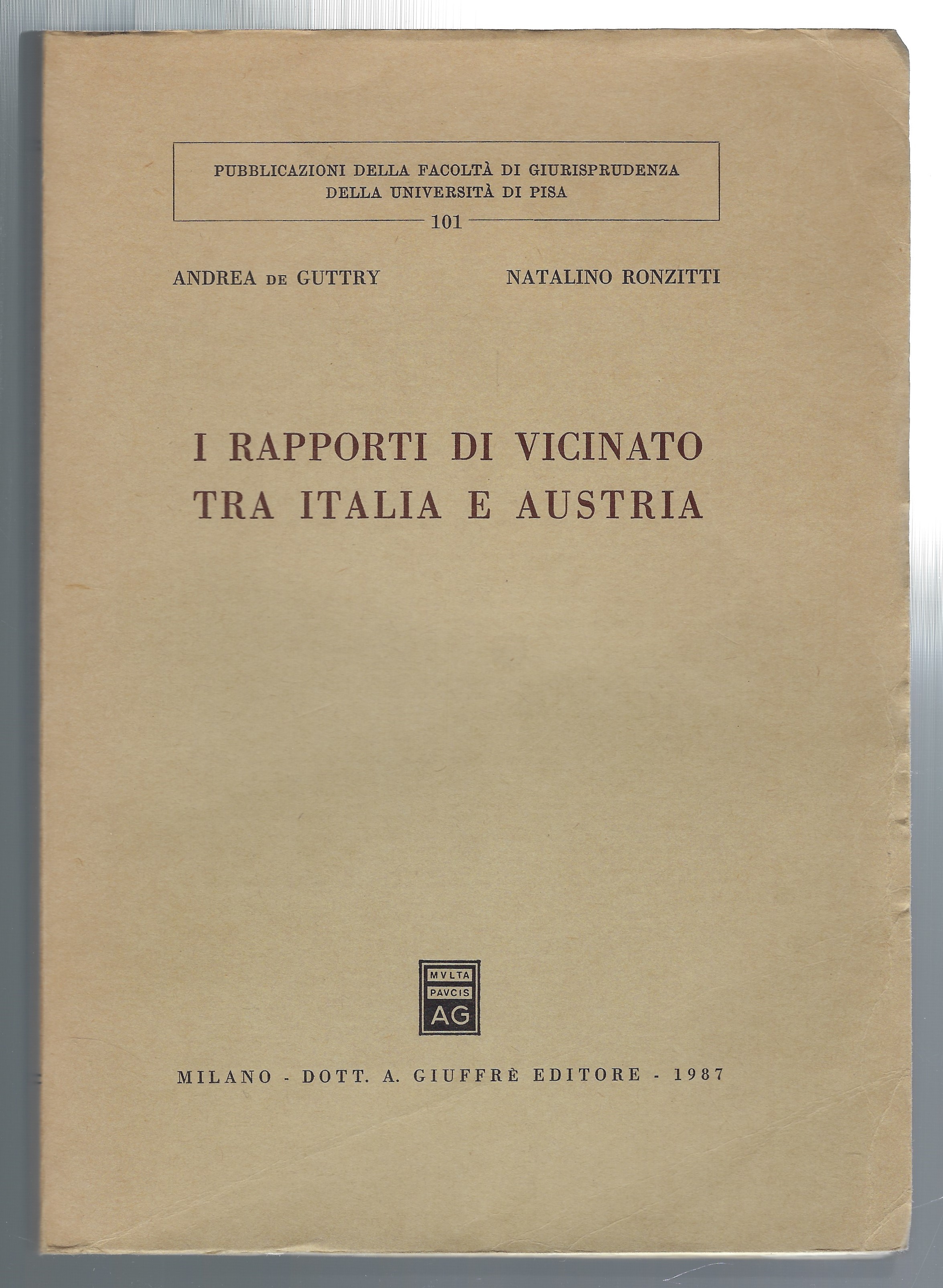 I rapporti di vicinato tra Italia e Austria