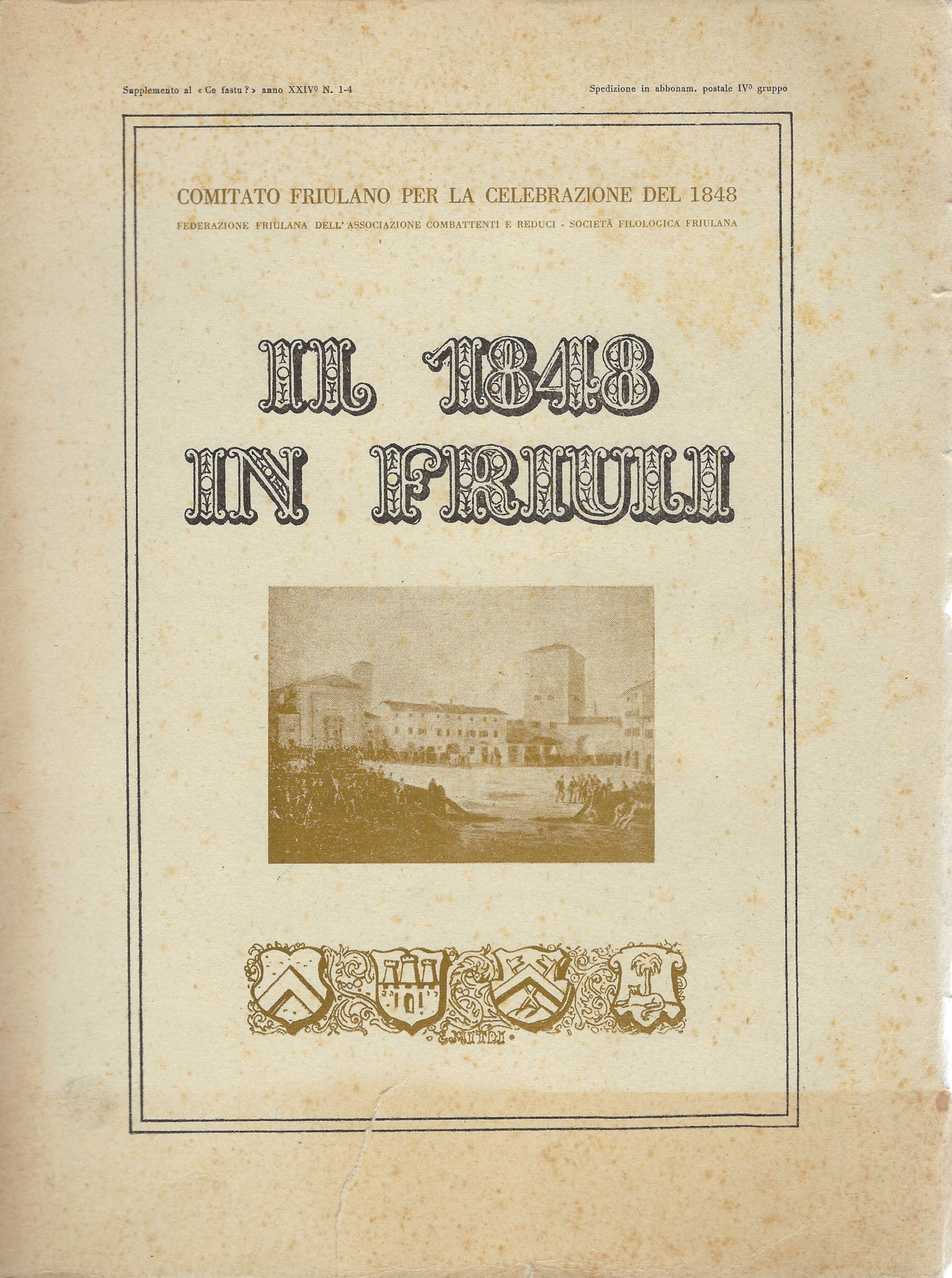 Il 1848 in Friuli. Numero unico