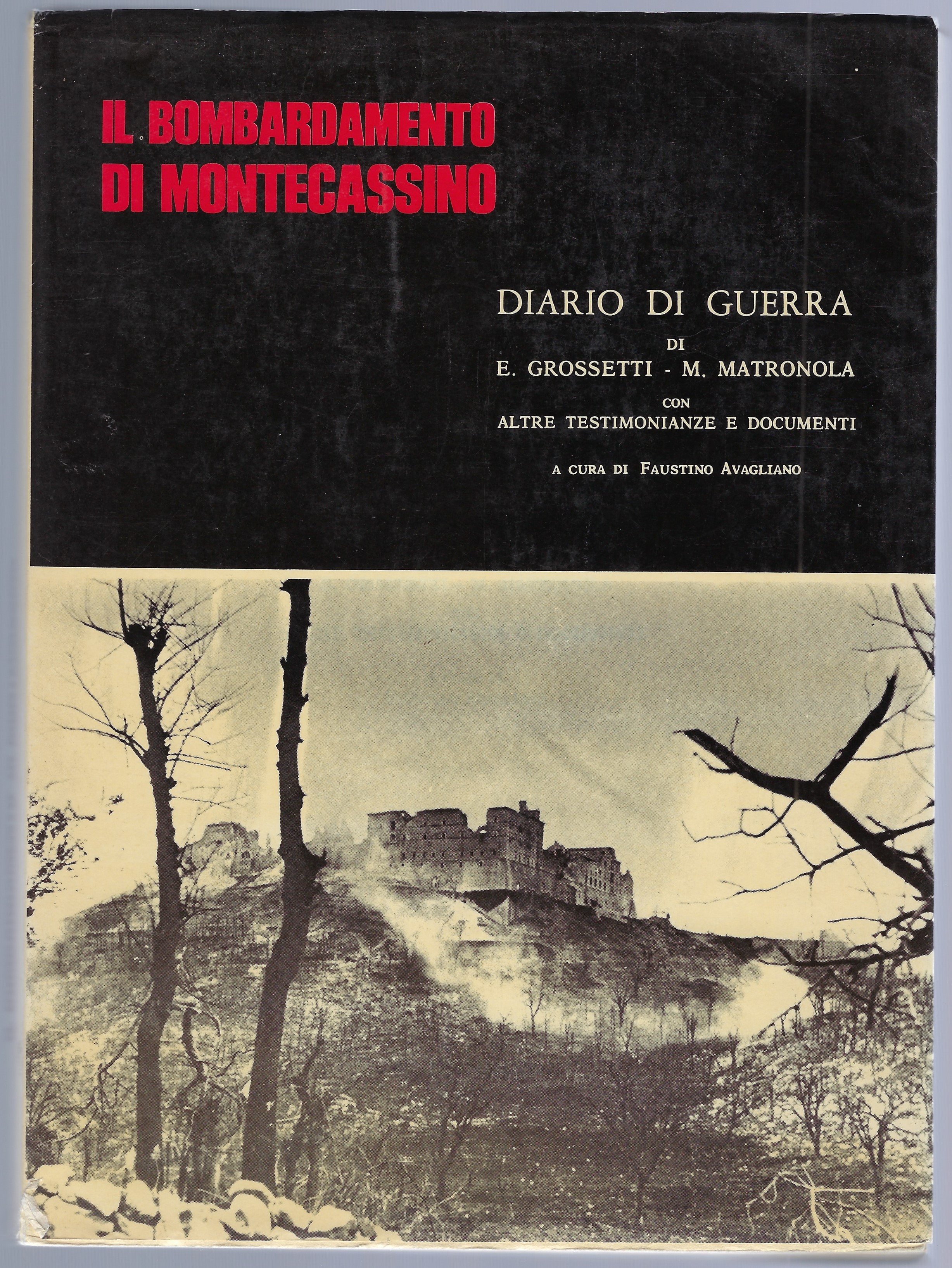 Il bombardamento di Montecassino: diario di guerra E. Grossetti - …