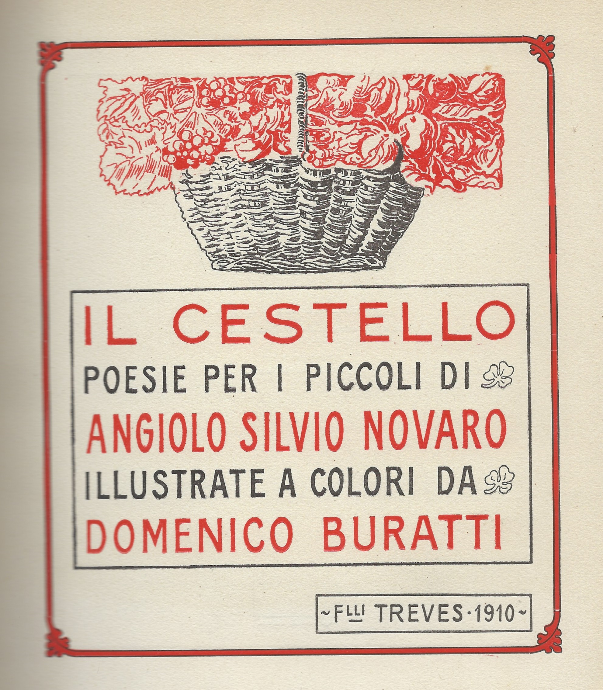 Il cestello: poesie per i piccoli.