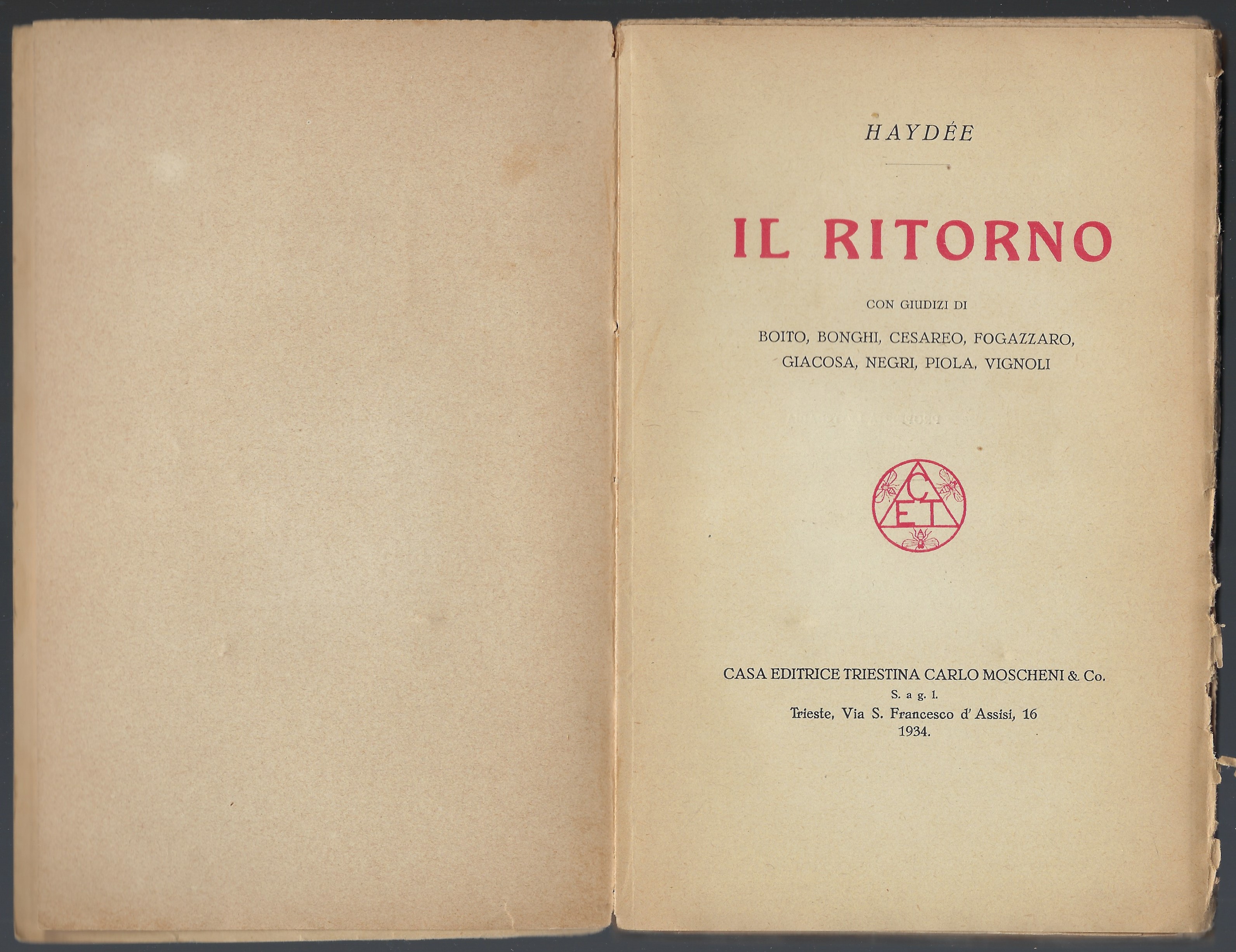 Il ritorno