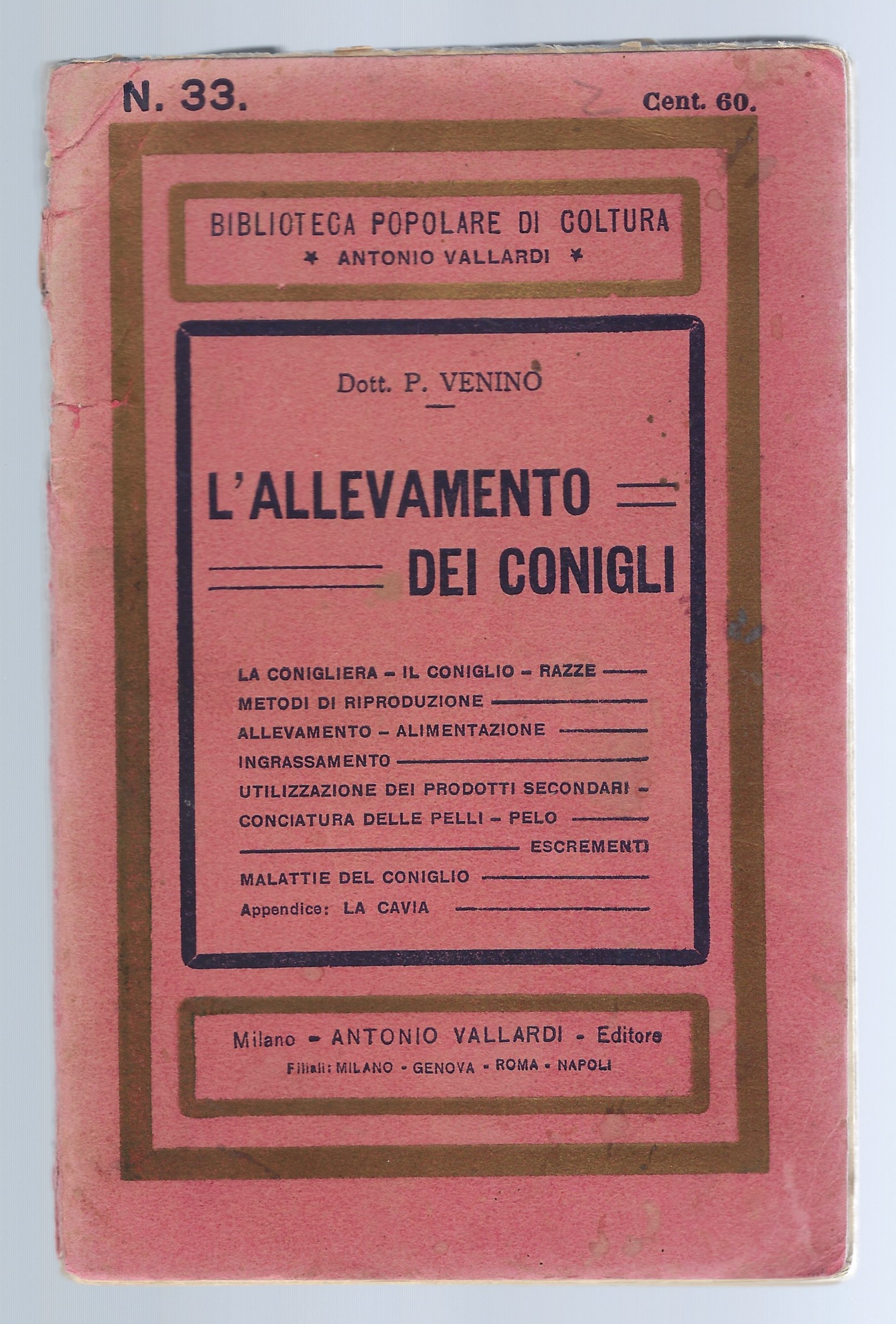 L'allevamento dei conigli