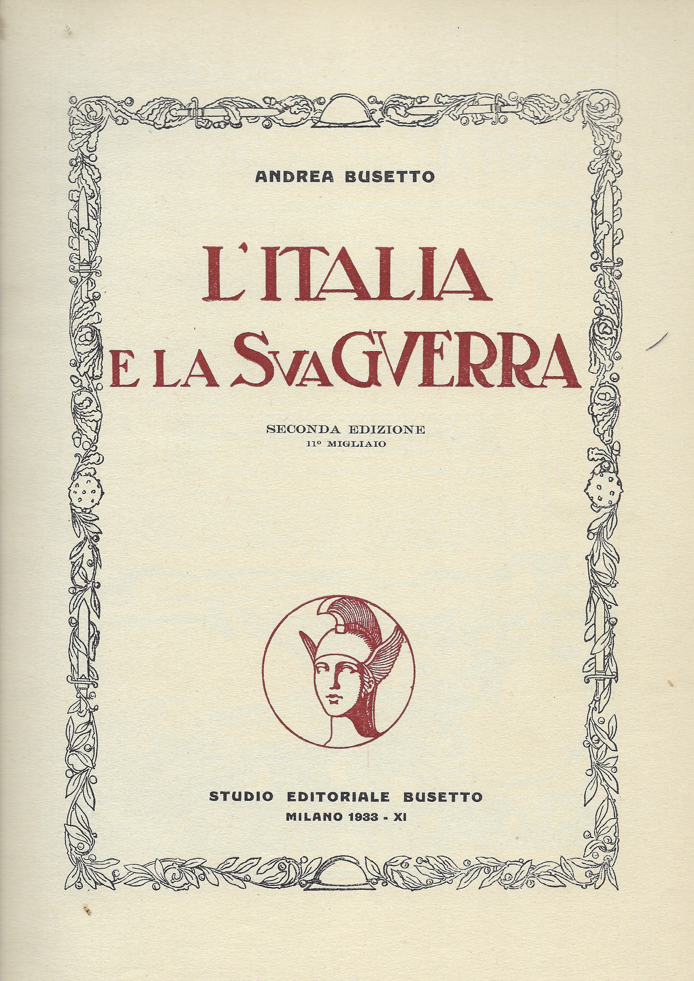 L'Italia e la sua guerra