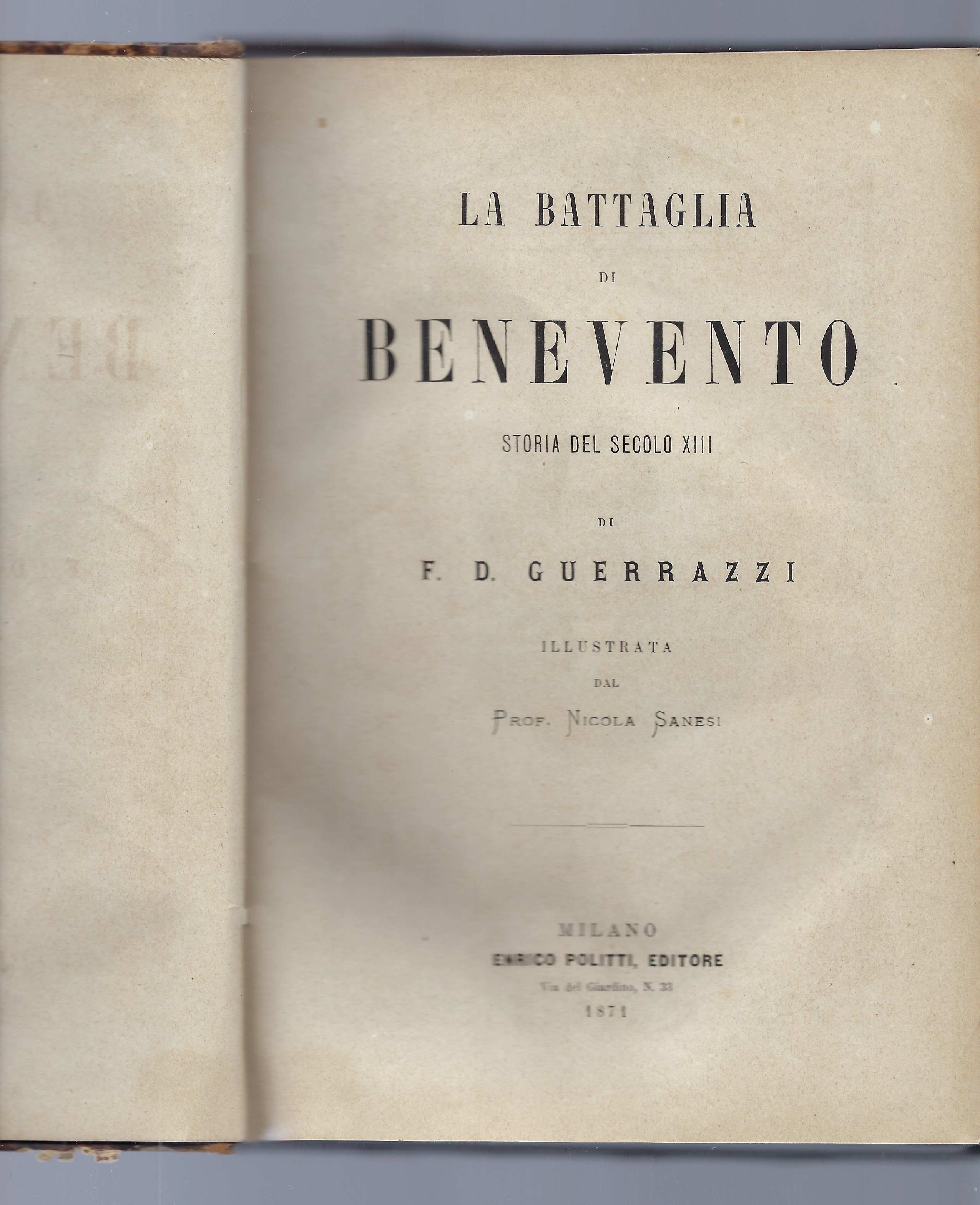 La battaglia di Benevento storia del secolo XIII