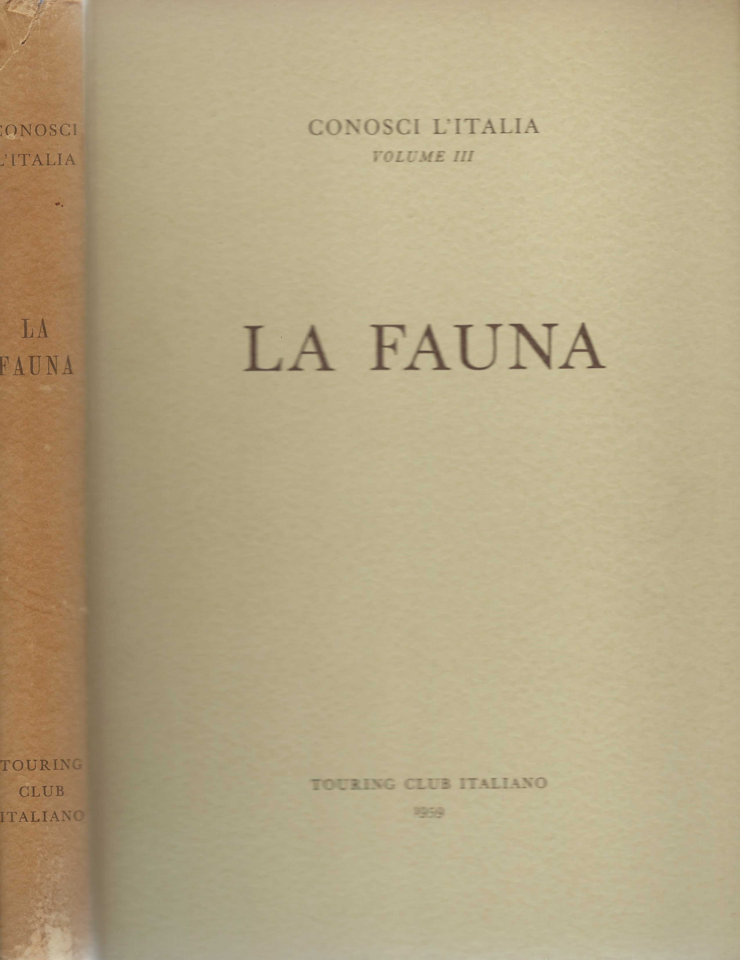 "La fauna" Conosci l'Italia, volume III.