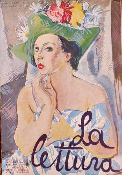 "La lettura. Anno XXXV - n. 1. 1° Gennaio 1935 …