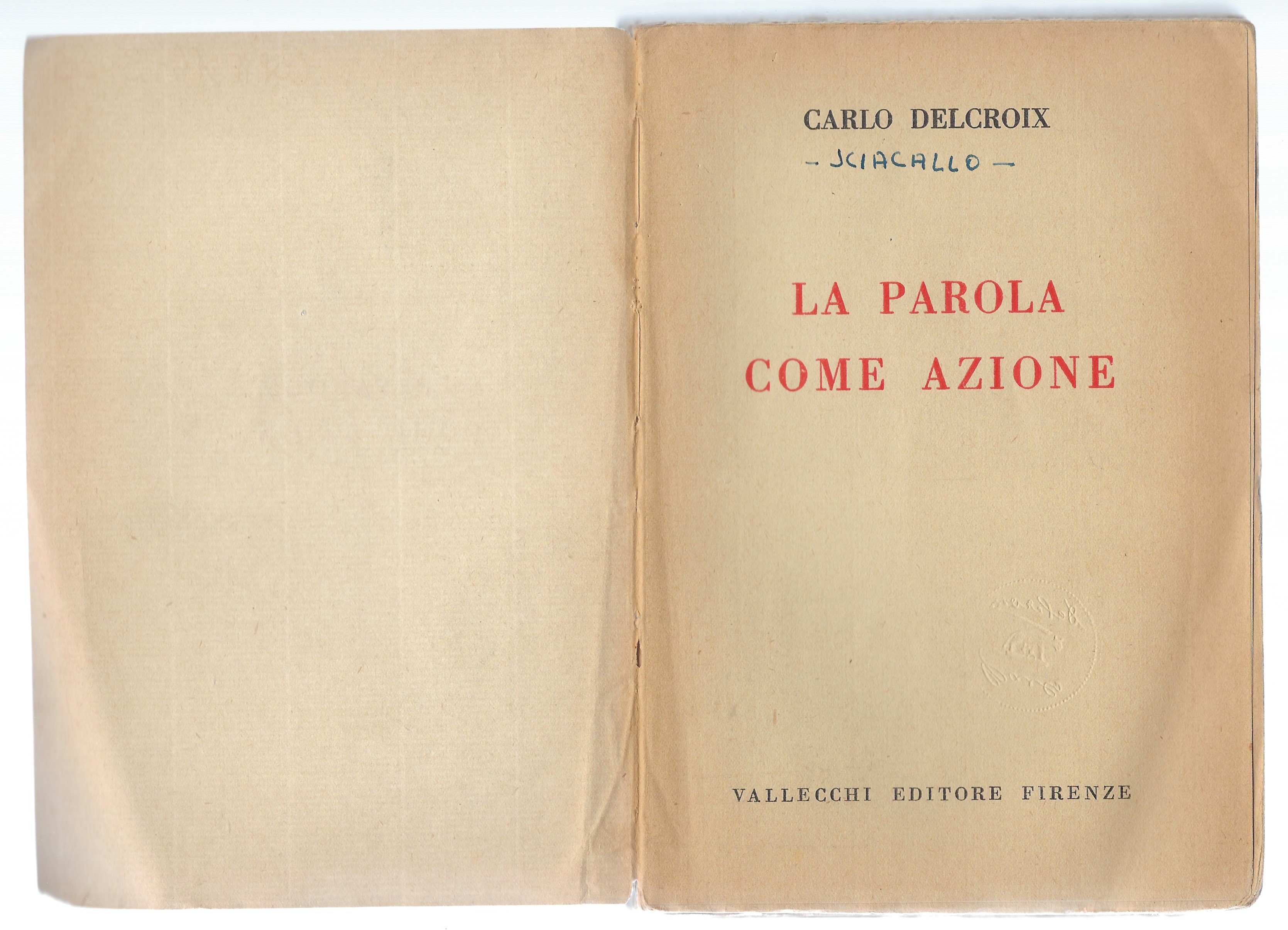 La parola come azione