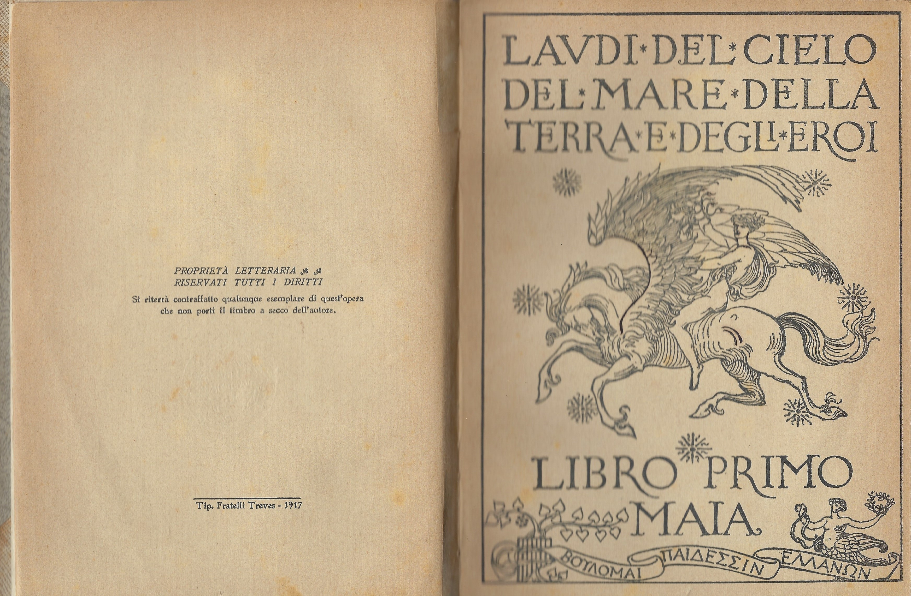 Laudi del cielo, del mare, della terra e degli eroi. …