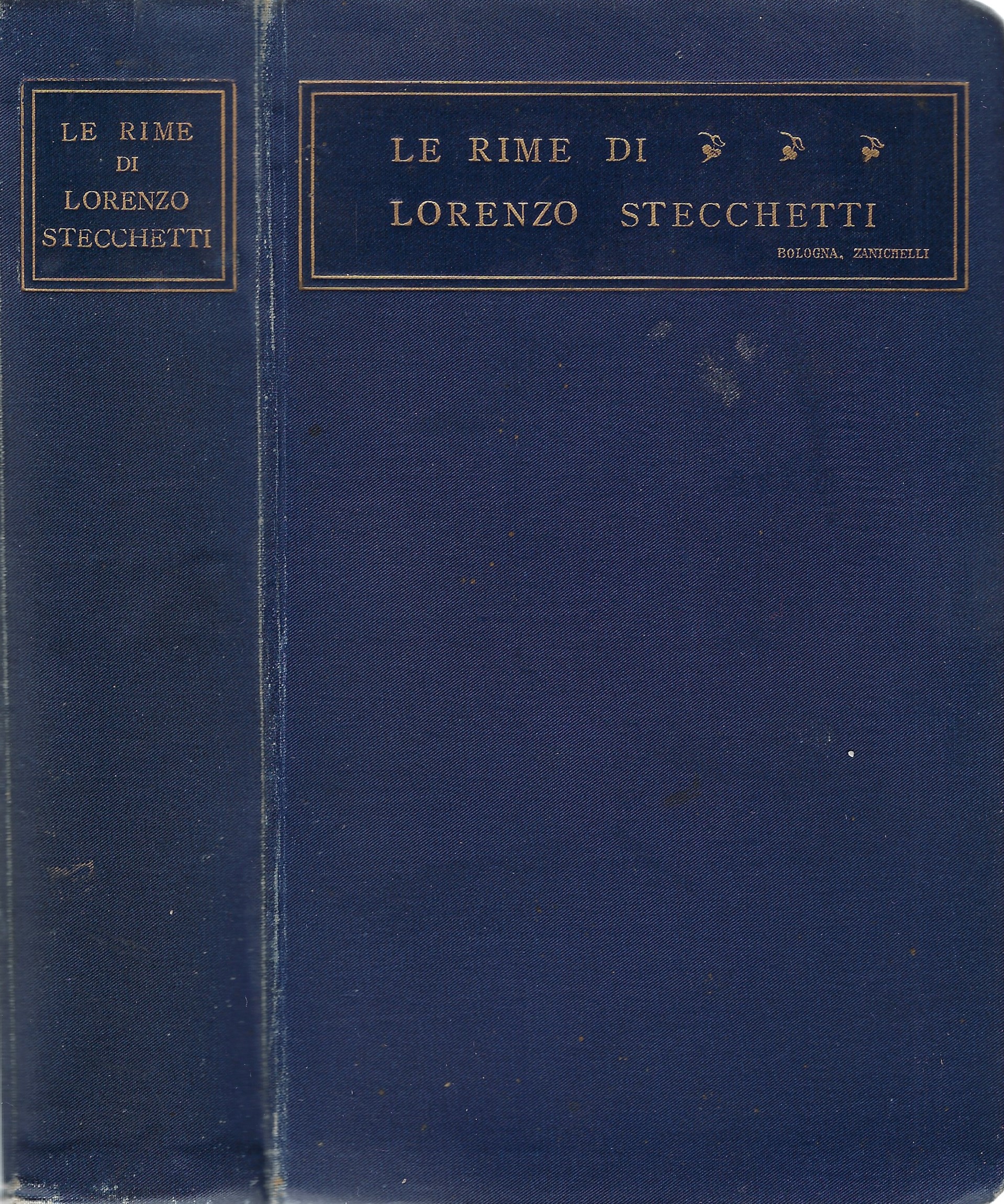 Le rime di Lorenzo Stecchetti. Con due ritratti e un …