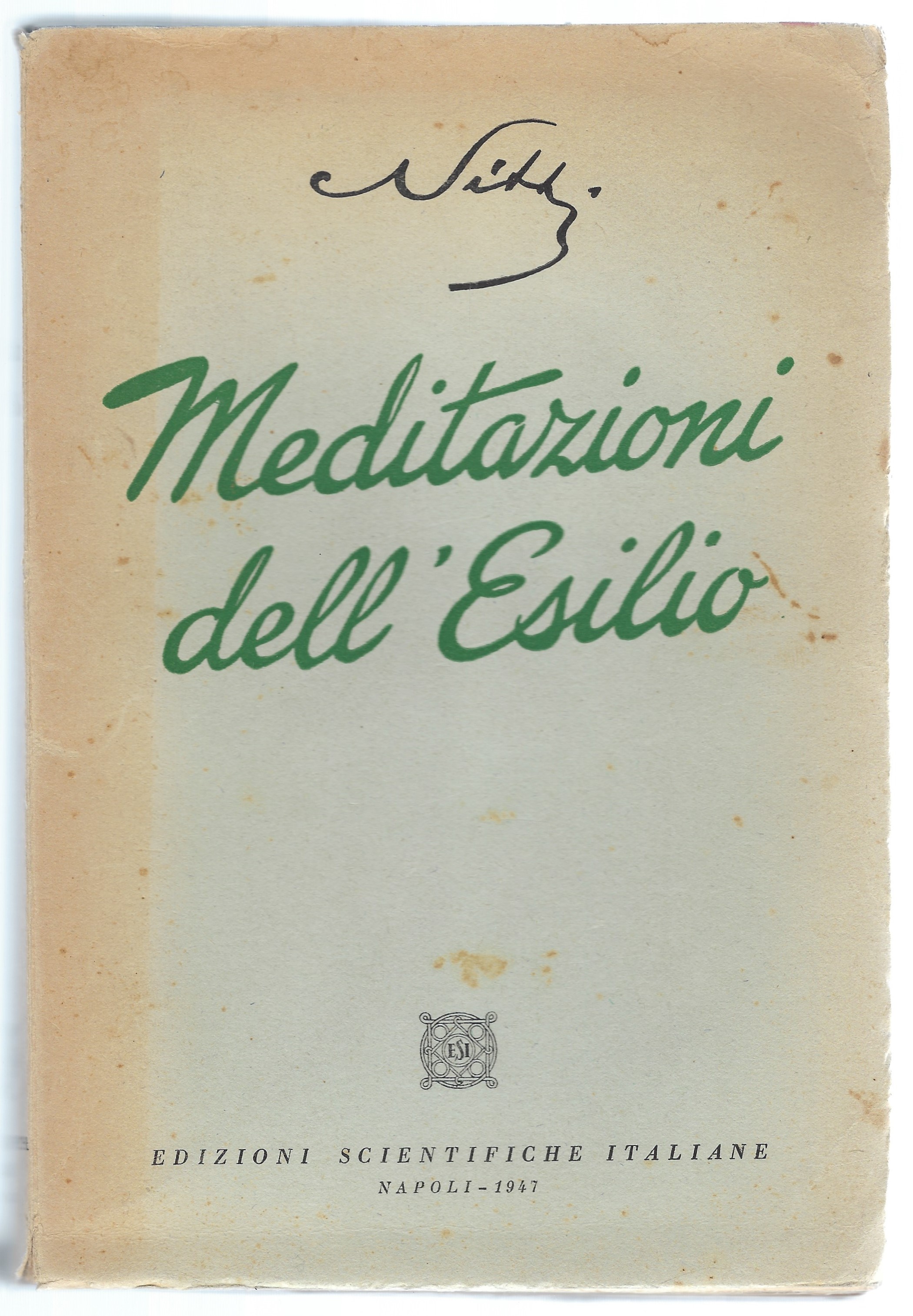 Meditazioni dell'esilio