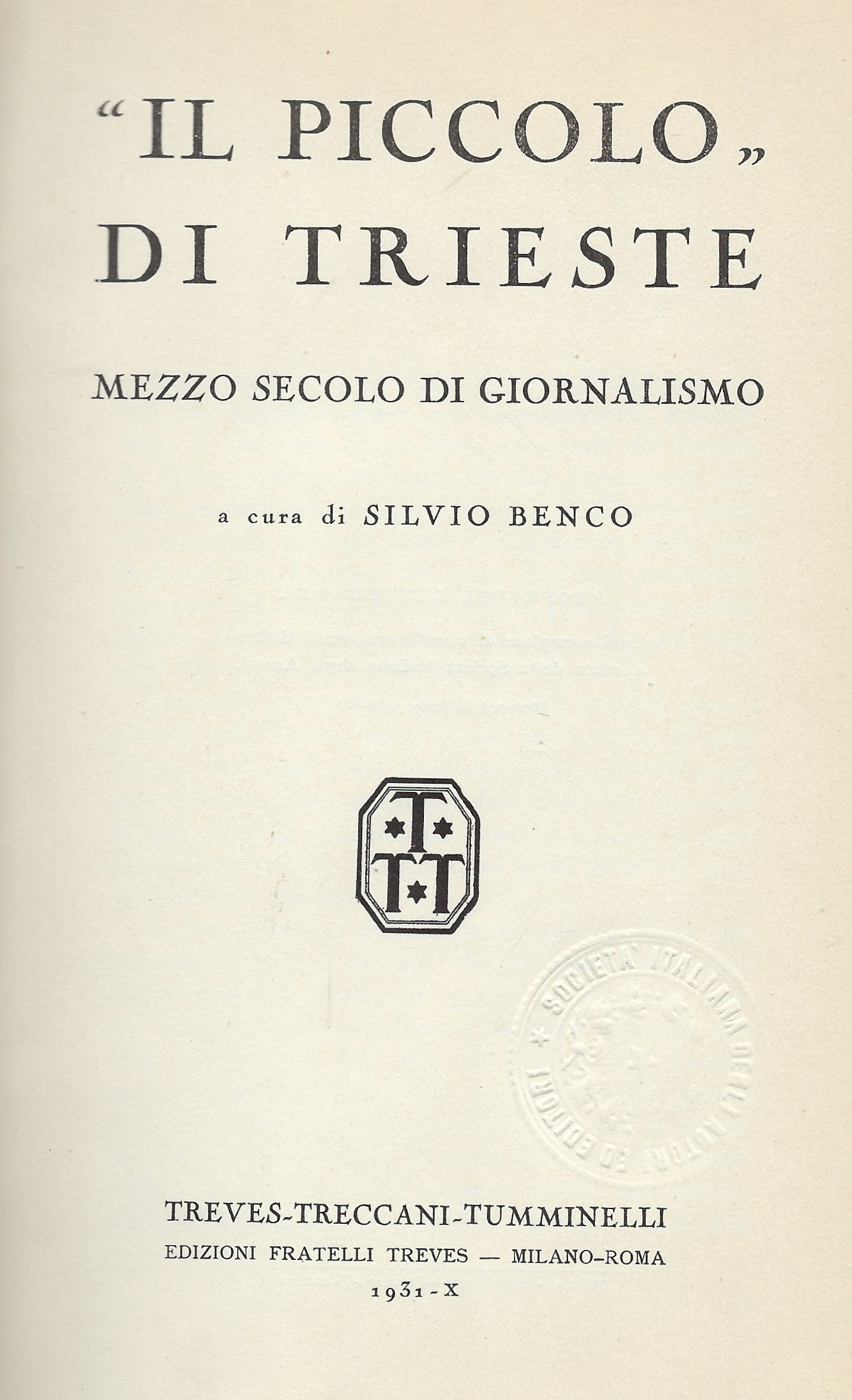 "Il Piccolo" di Trieste, mezzo secolo di giornalismo