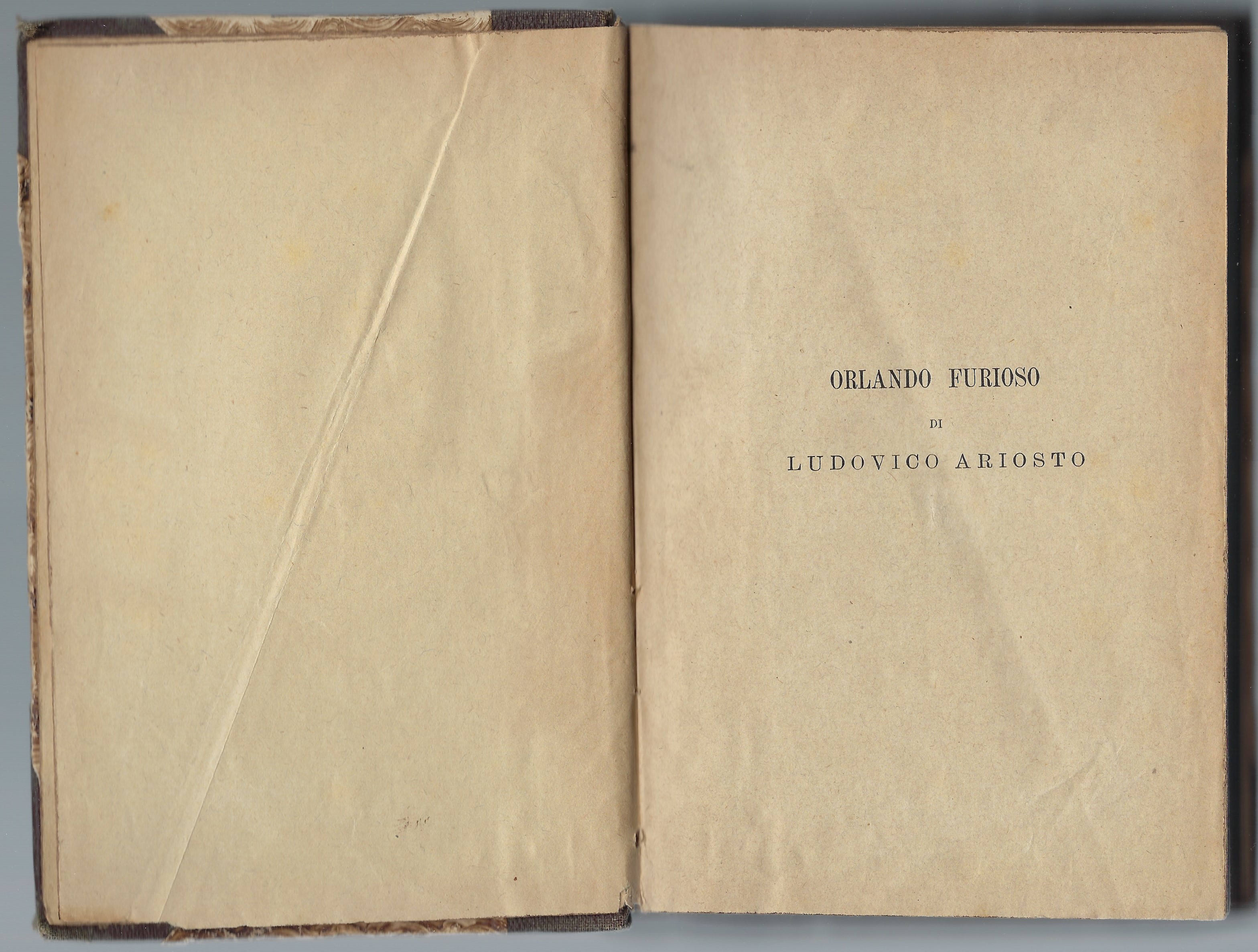 Orlando Furioso di Ludovico Ariosto