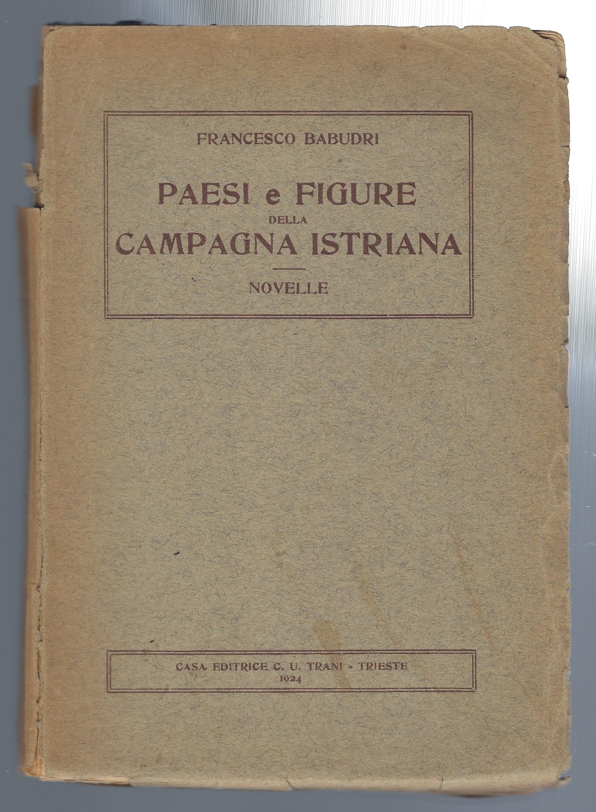 Paesi e figure della campagna Istriana: novelle.