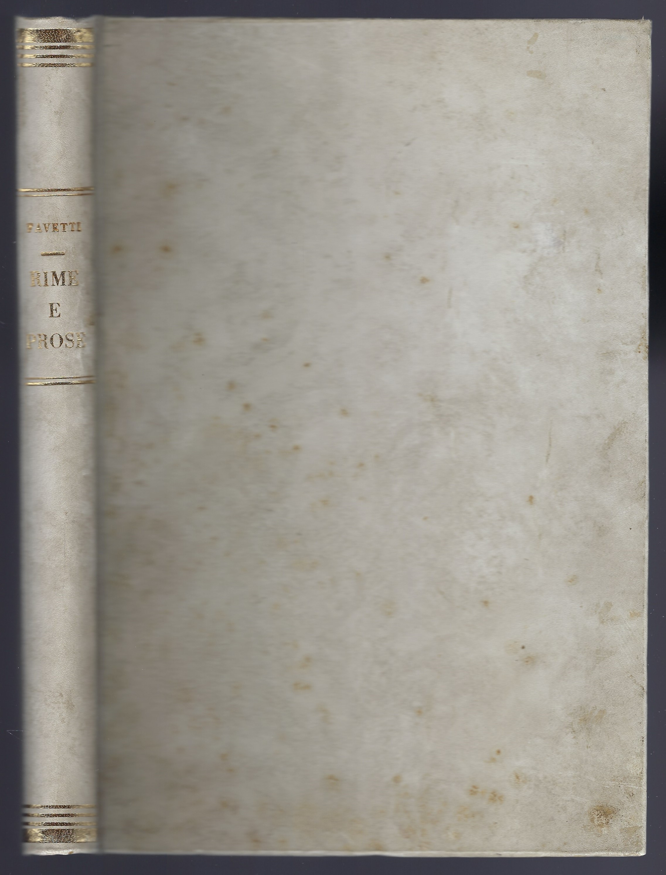 Rime e poesie di Carlo Favetti in vernacolo goriziano