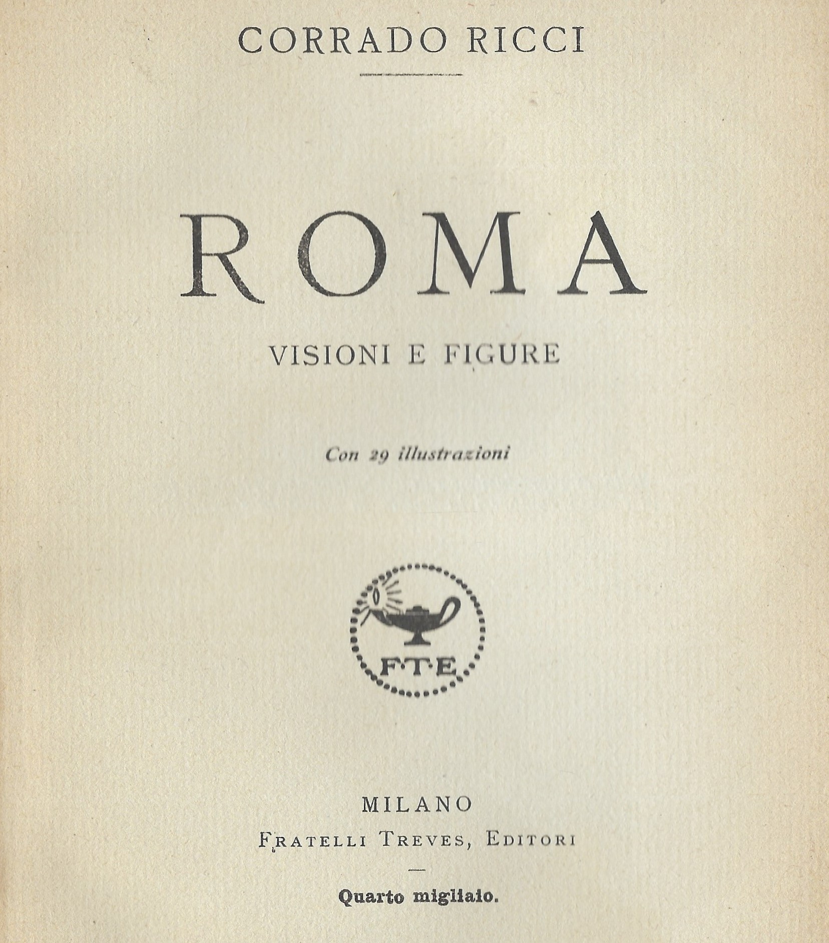 Roma: visioni e figure