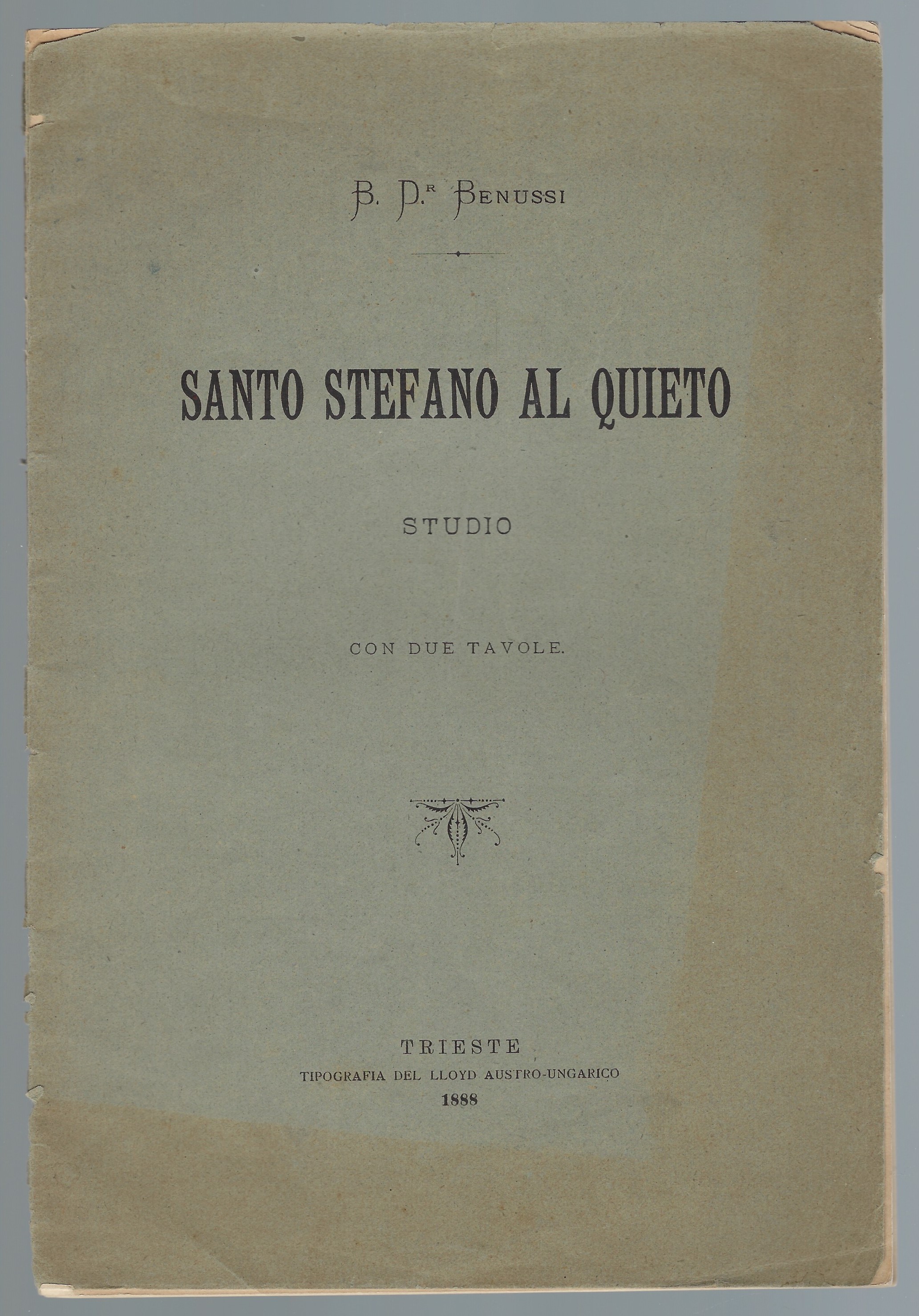 Santo Stefano al Quieto Studio