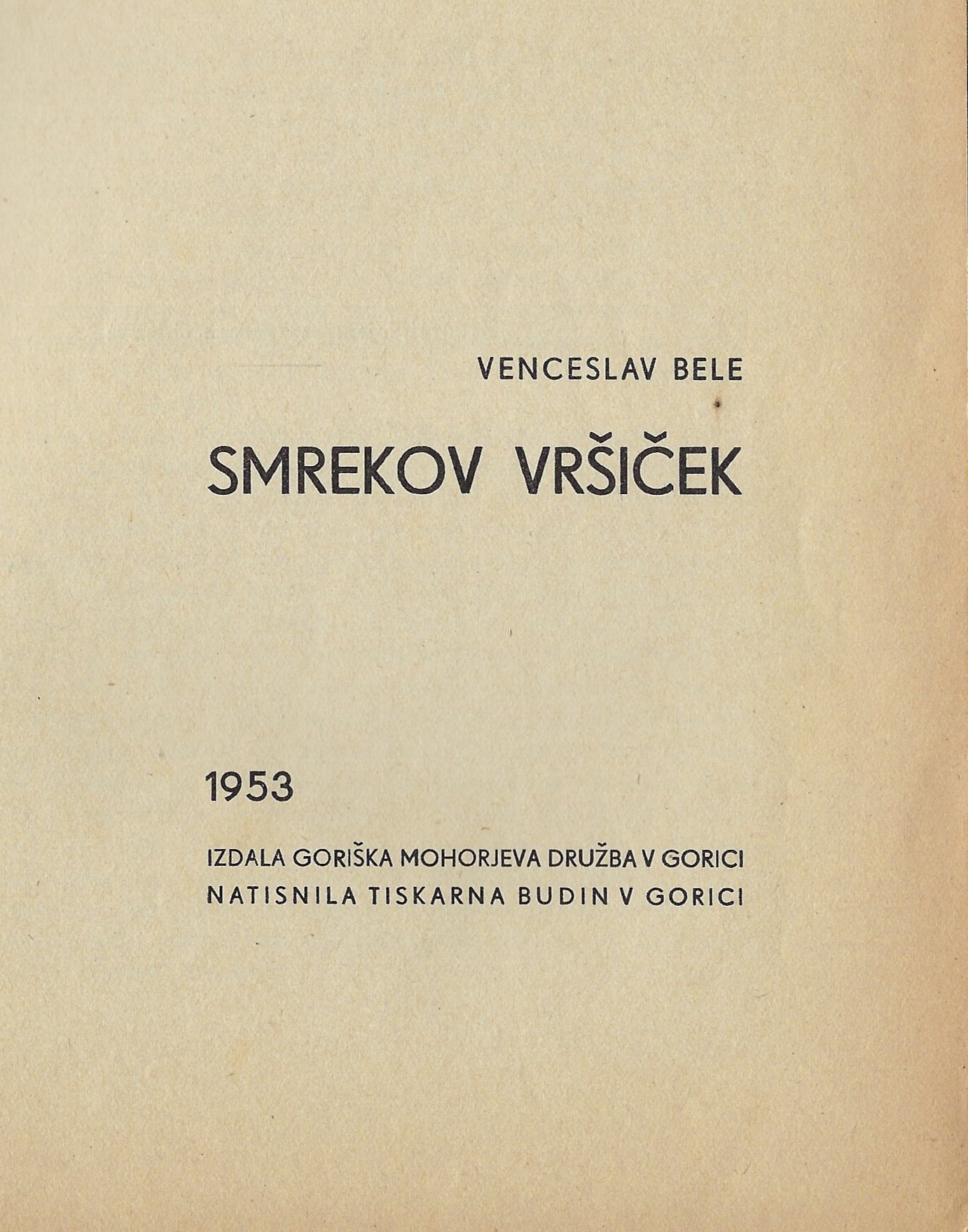 Smrekov Vrsicek