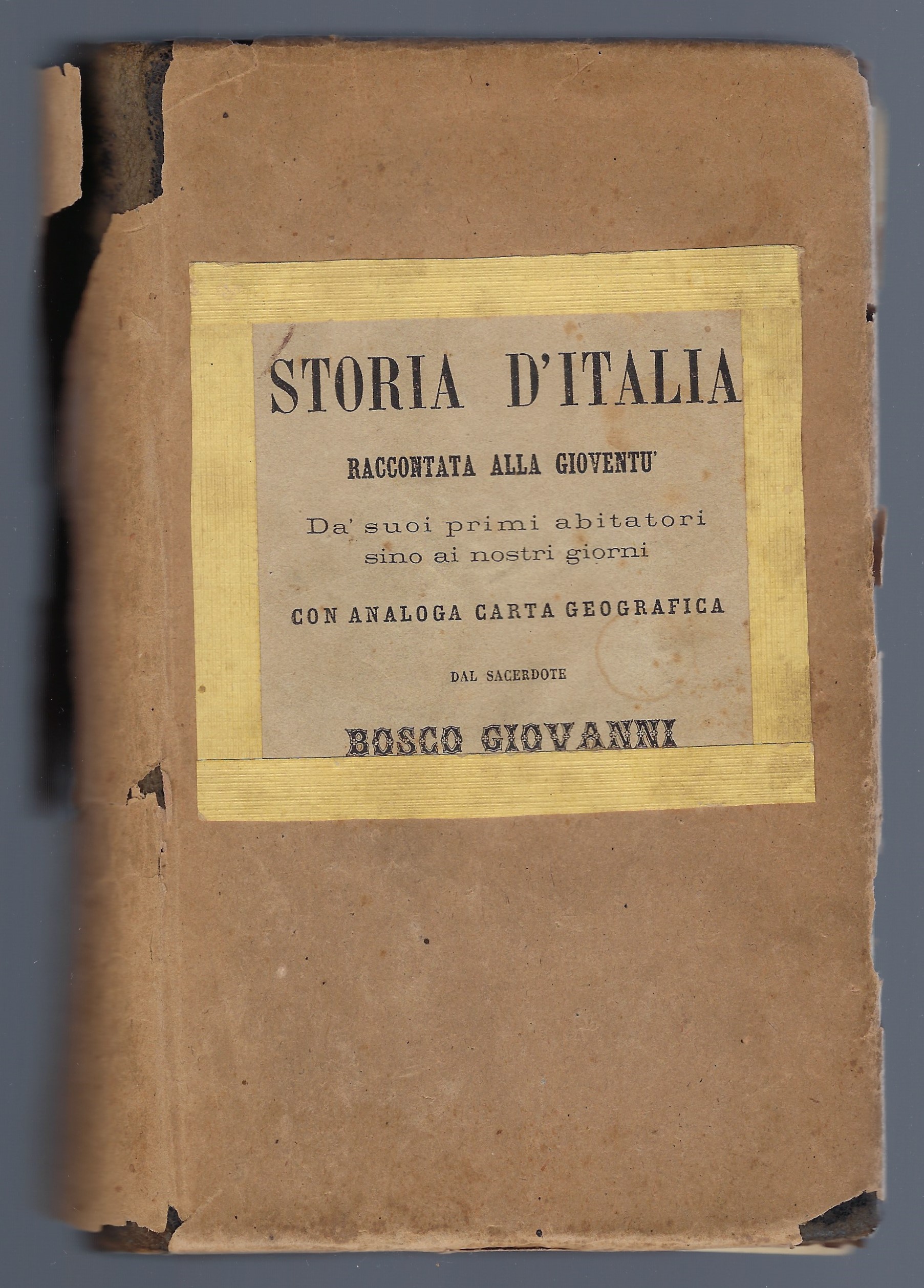 Storia d'Italia raccontata alla gioventù. Dai suoi primi abitatori sino …