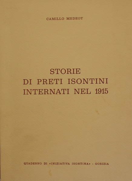 Storie di preti isontini internati nel 1915