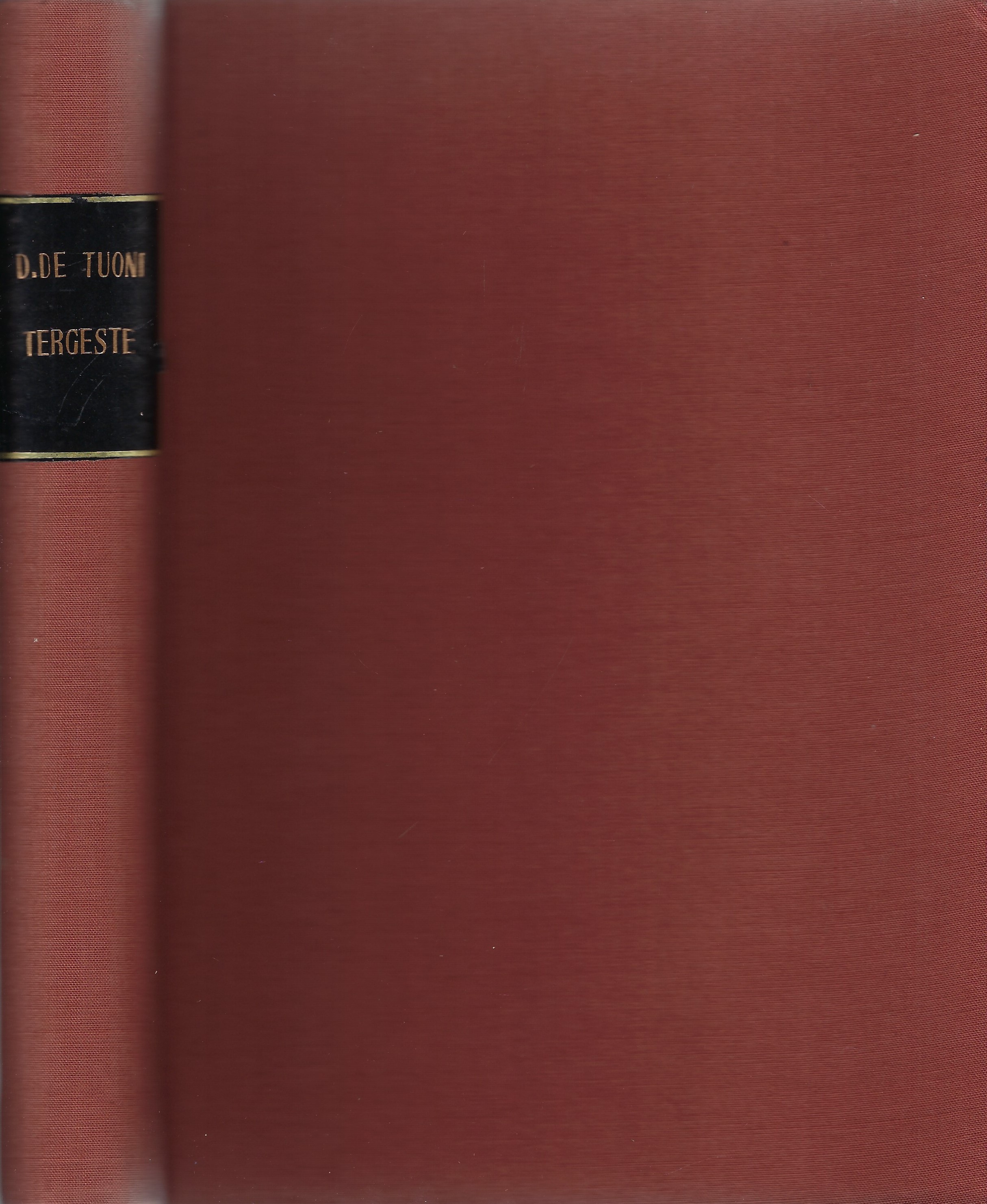 Tergeste. Scene e figure di vita Triestina