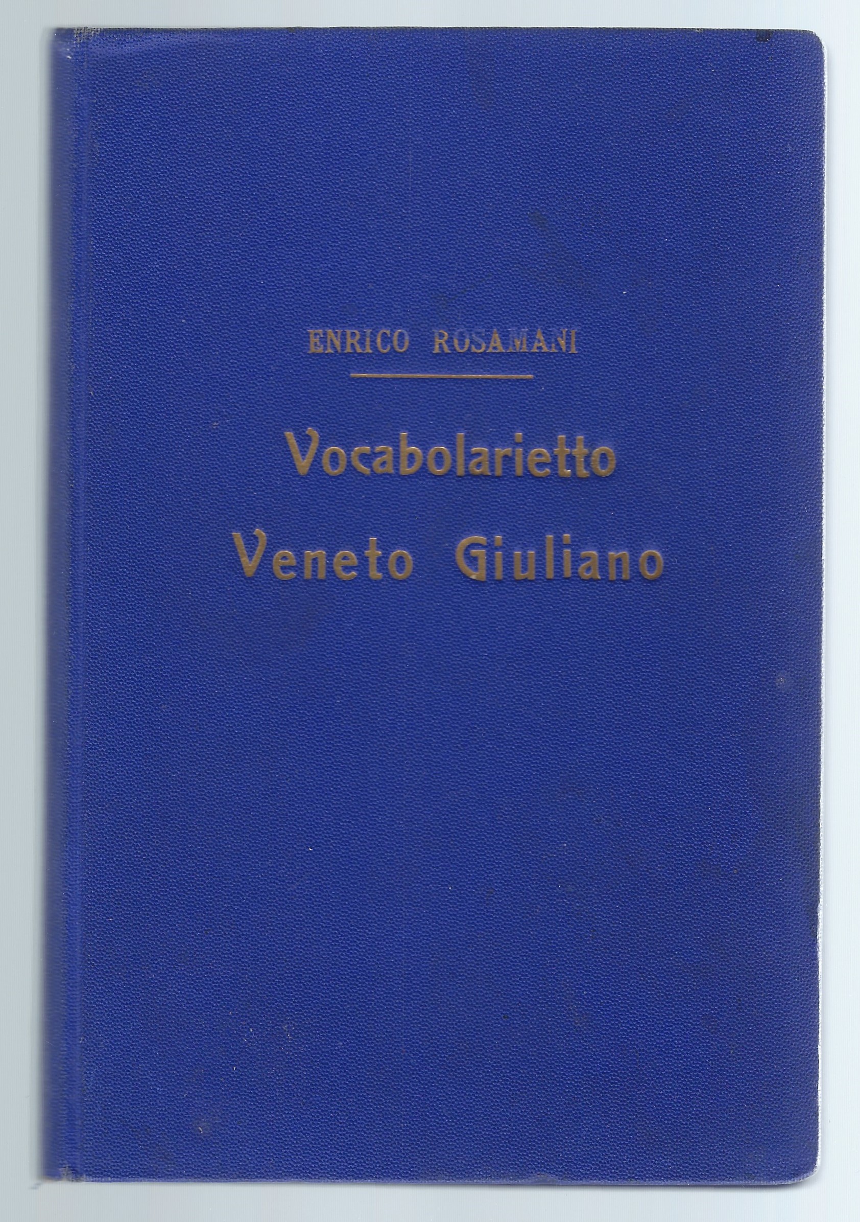 Vocabolarietto Veneto Giuliano