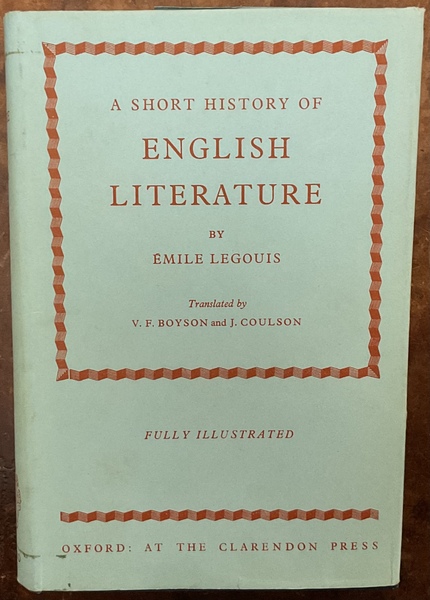 A short history of English Literature