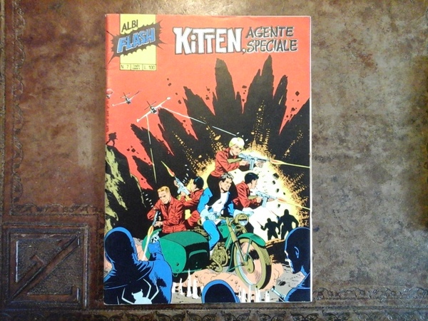 Albi Flash n. 7 1967 Kitten, agente speciale