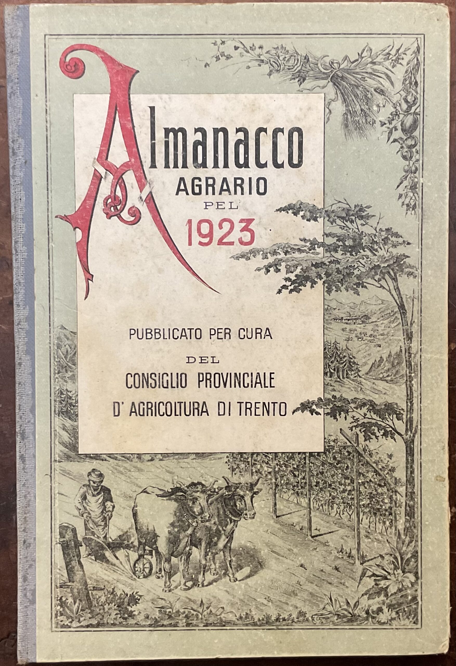 Almanacco agrario pel 1923. Pubblicato per cura del Consiglio provinciale …