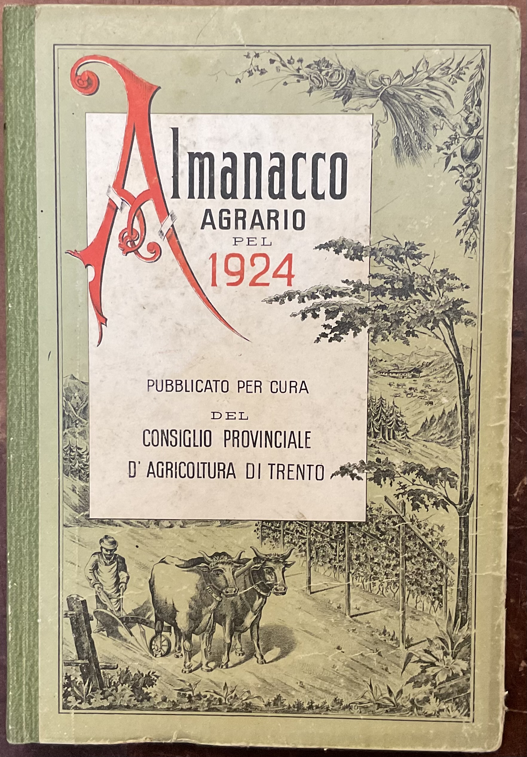 Almanacco agrario pel 1924. Pubblicato per cura del Consiglio provinciale …