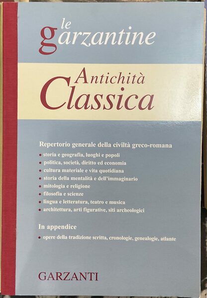 Antichità Classica. Le Garzantine