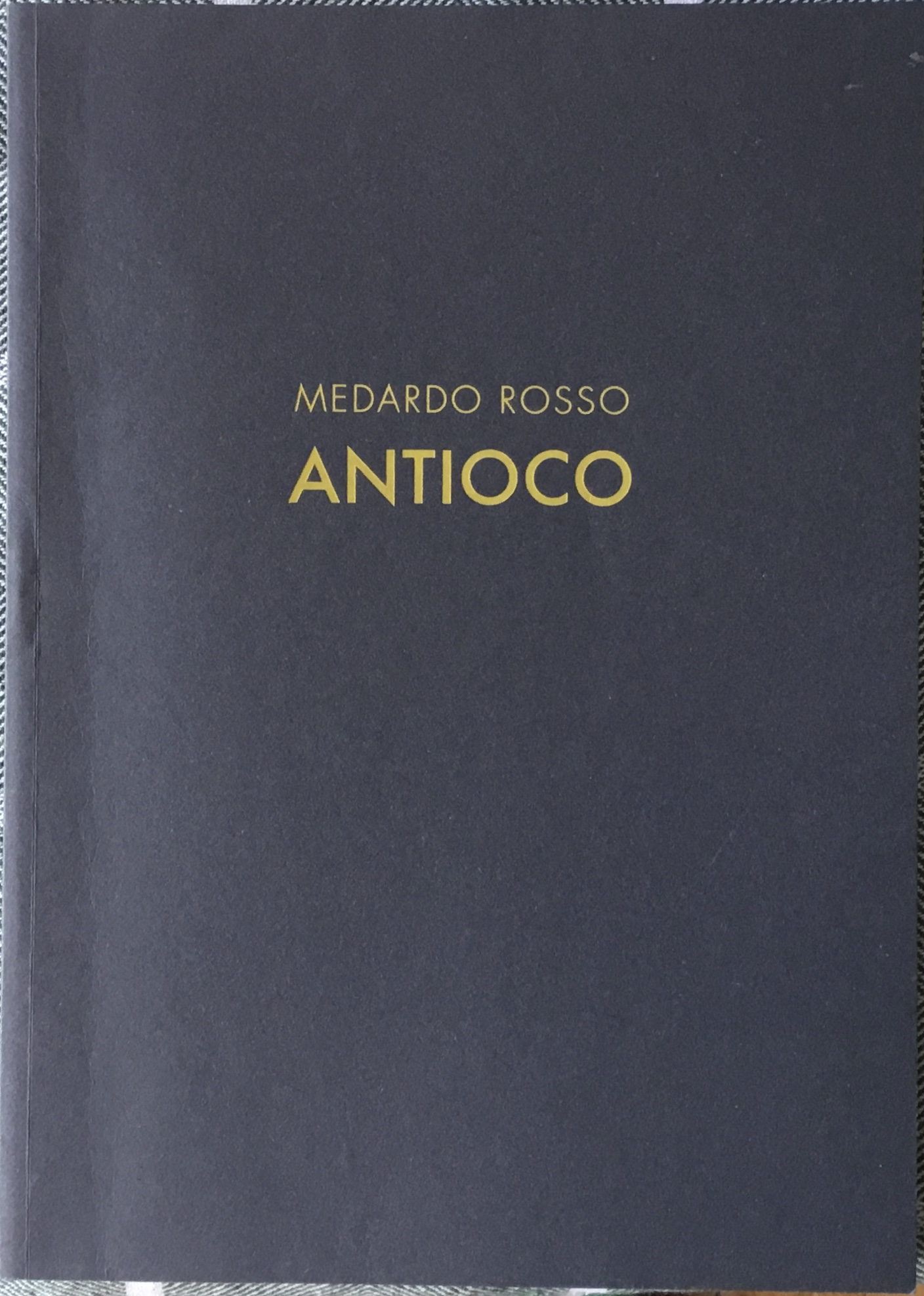 Antioco. Medardo Rosso