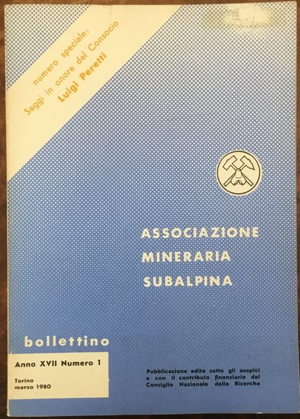 Associazione Mineraria Subalpina. Bollettino. Anno XII, numero 1, marzo 1980