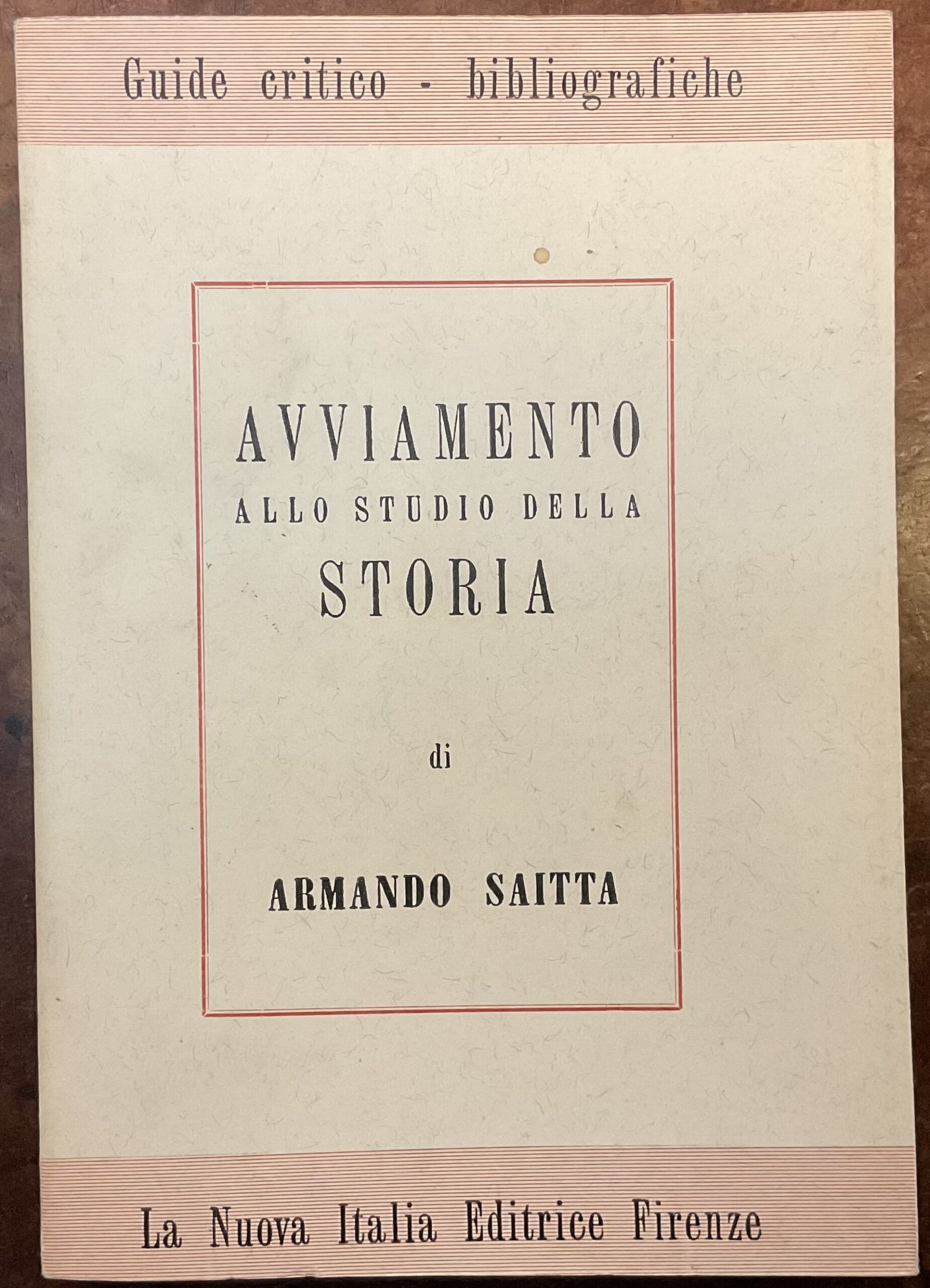 Avviamento allo studio della storia