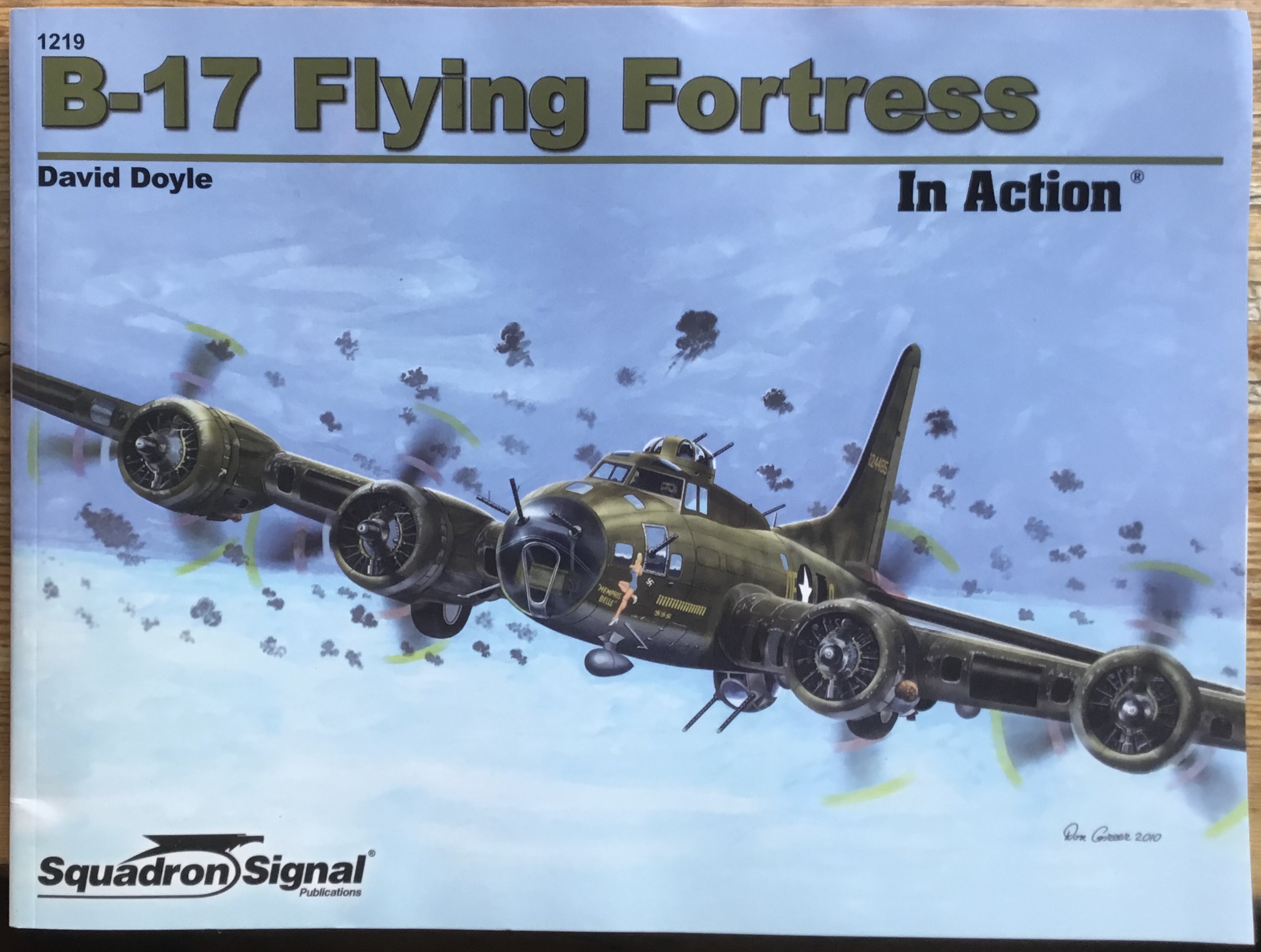 B-17 Flying Fortress. In action