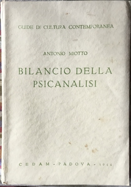 Bilancio della psicanalisi