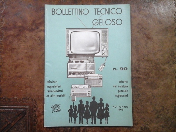 Bollettino tecnico Geloso num. 90. Autunno 1963