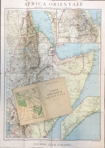 Carta dell’Africa Orientale. Scala 1:3500000. Supplemento al n. 10 di …
