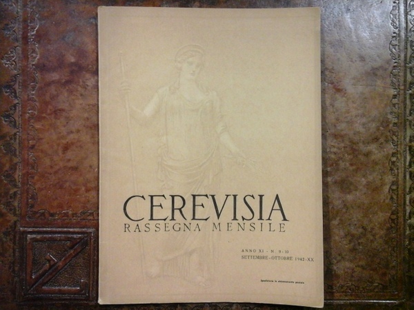 CEREVISIA RASSEGNA MENSILE ANNO XI - N.9 - 10, SETTEMBRE-OTTOBRE …