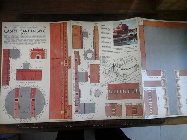 Costruzione in foglio Carroccio - Aldebaran. Serie CELEBRI MONUMENTI N.42. …