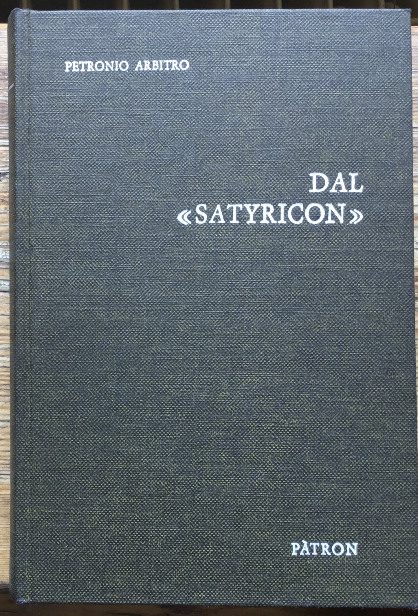 Dal “Satyricon”
