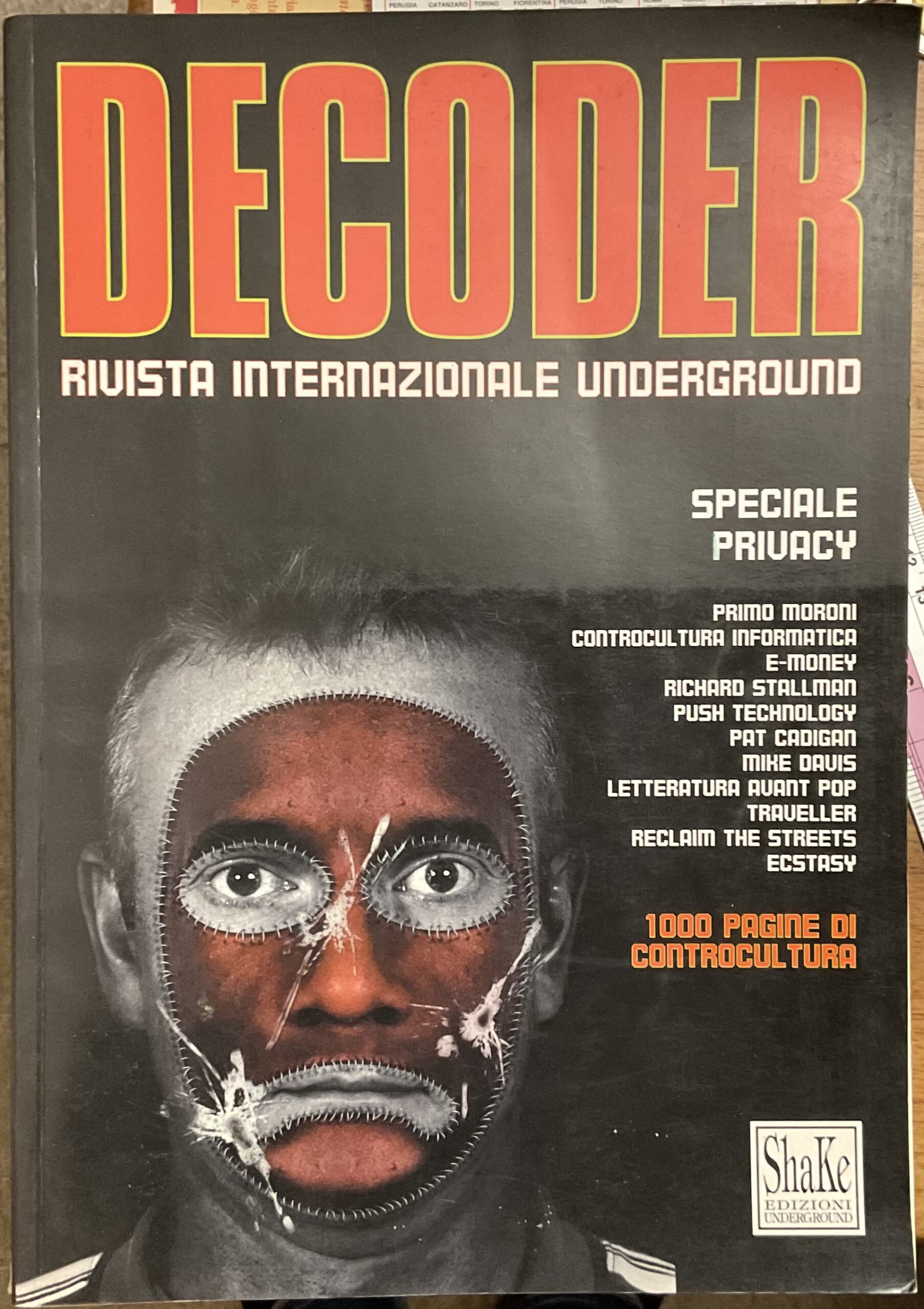 Decoder. Rivista Internazionale Underground. N. 12