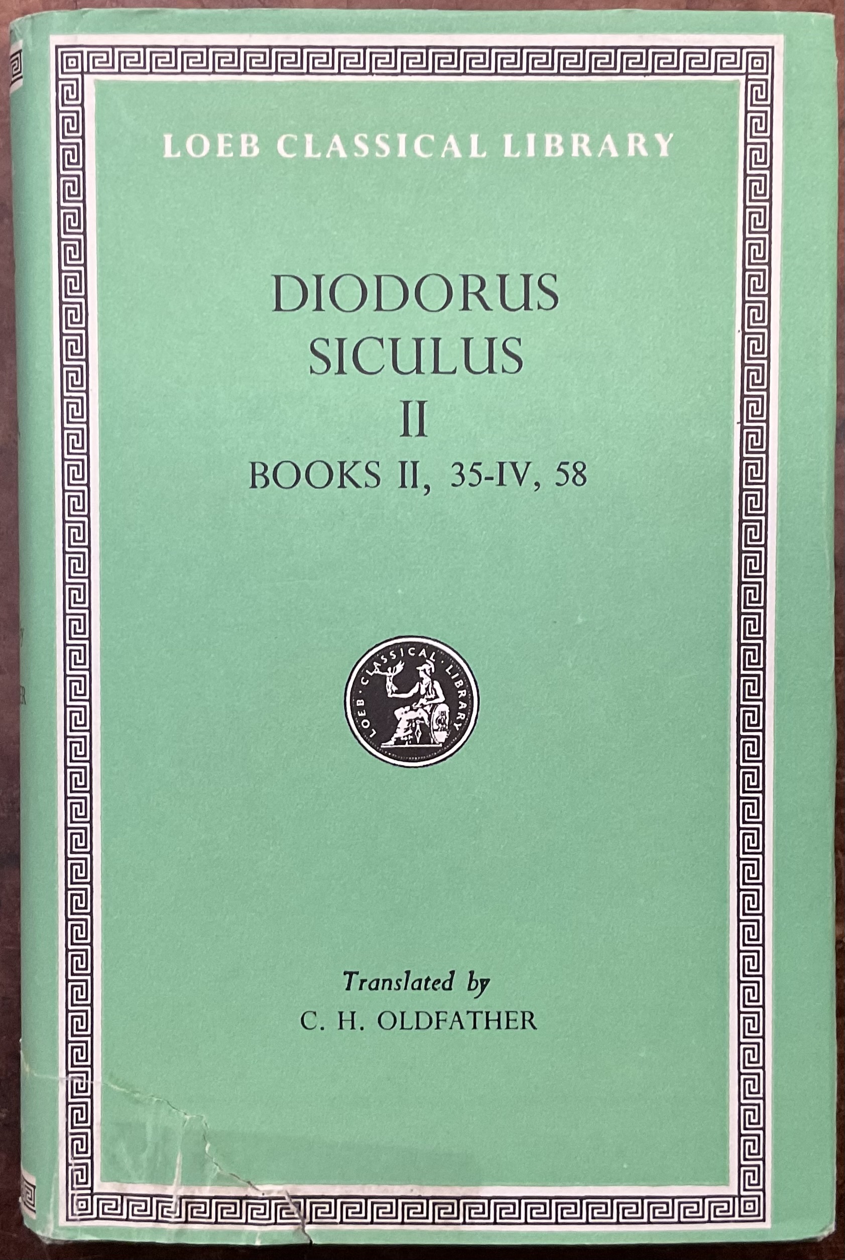 Diodorus Siculus. Volume II. Books II, 35-IV, 58