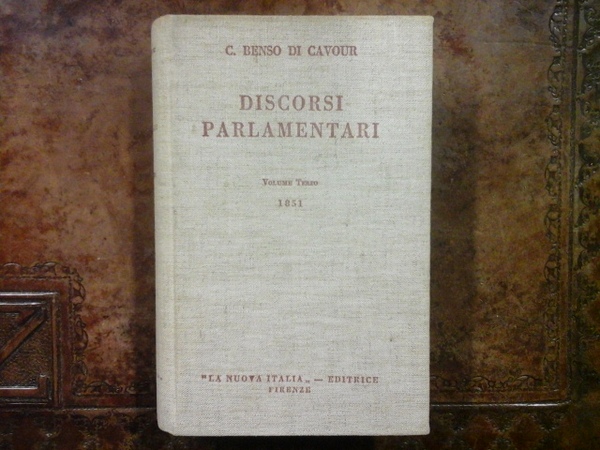 Discorsi parlamentari. Volume Terzo 1851