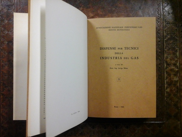Dispense per Tecnici della Industria del gas