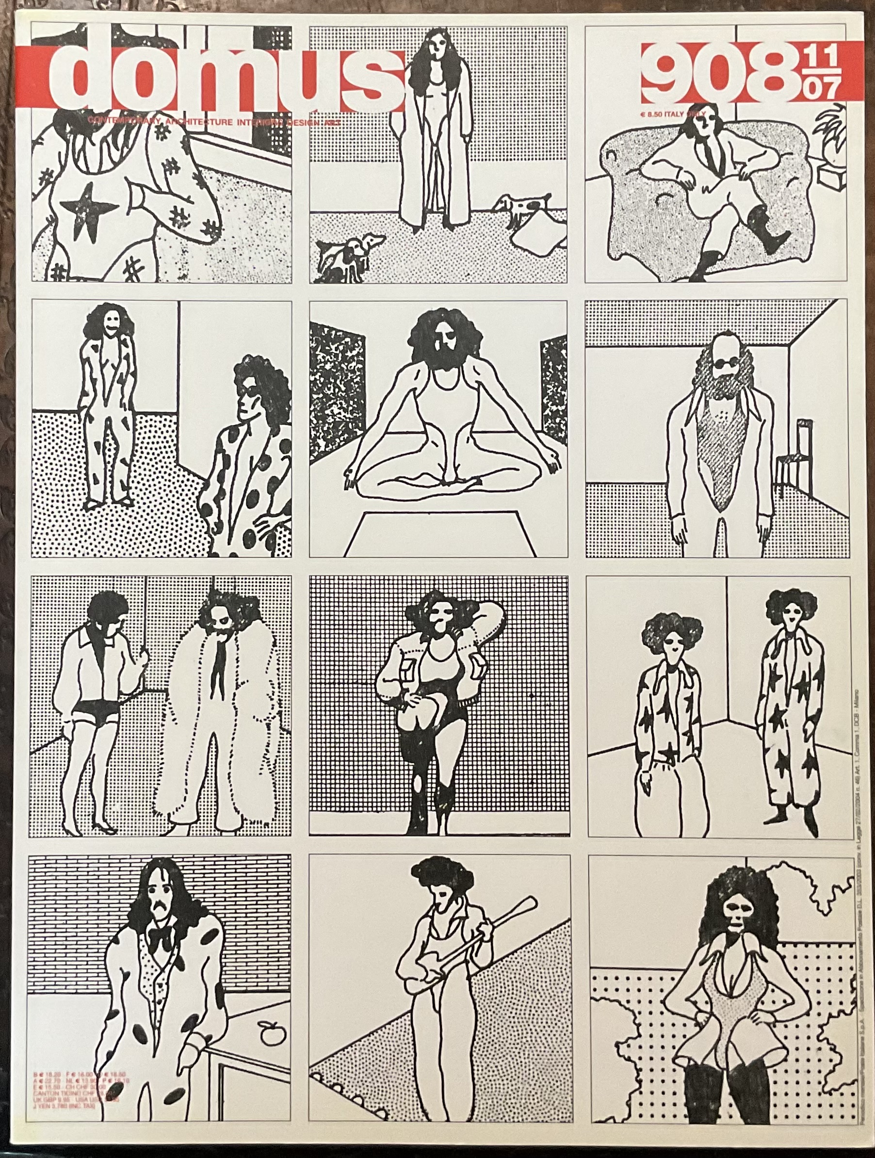 Domus. Contemporary Architecture Interiors Design Art. 908 - 11/07