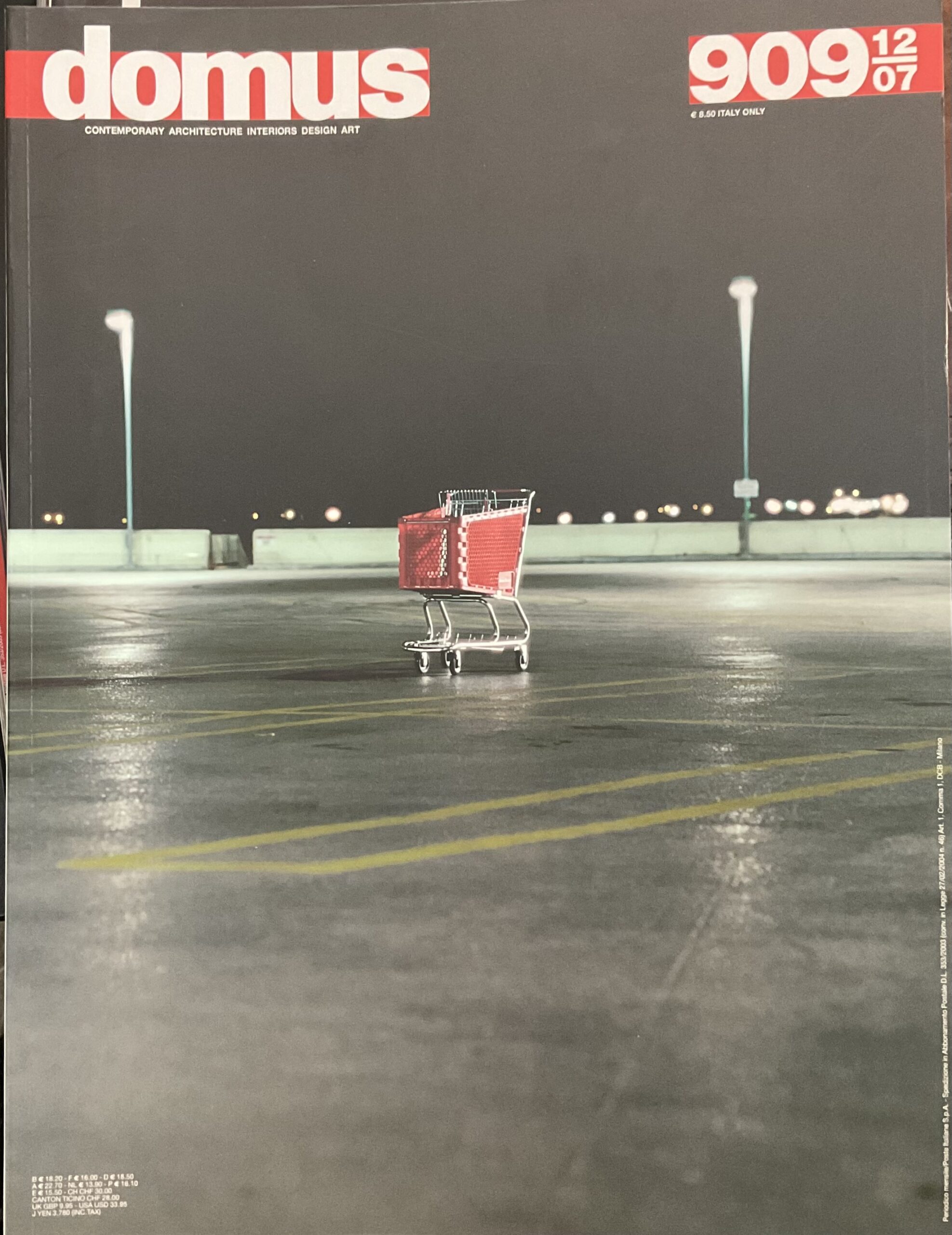 Domus. Contemporary Architecture Interiors Design Art. 909 - 12/07