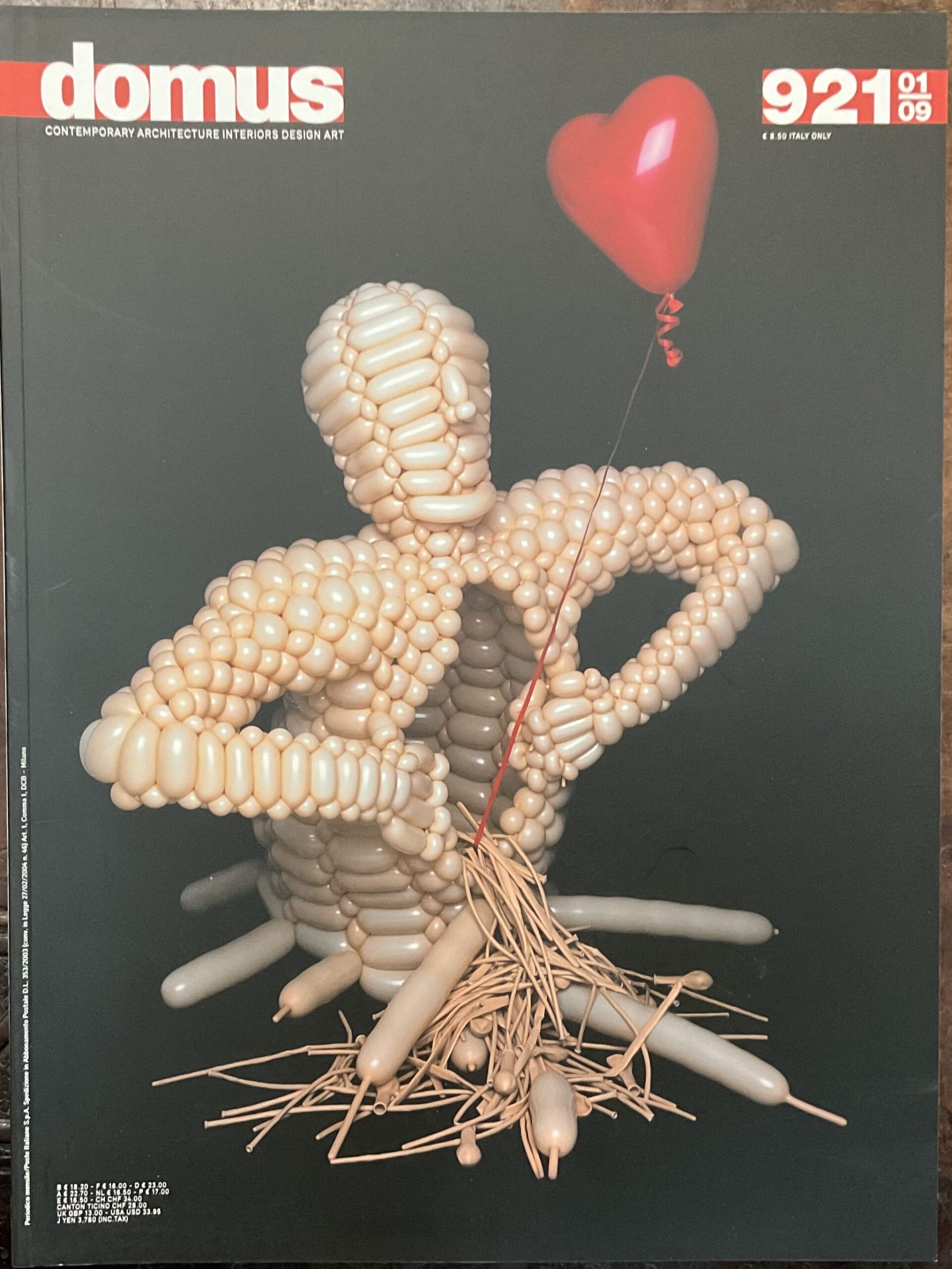 Domus. Contemporary Architecture Interiors Design Art. 921 - 01\09