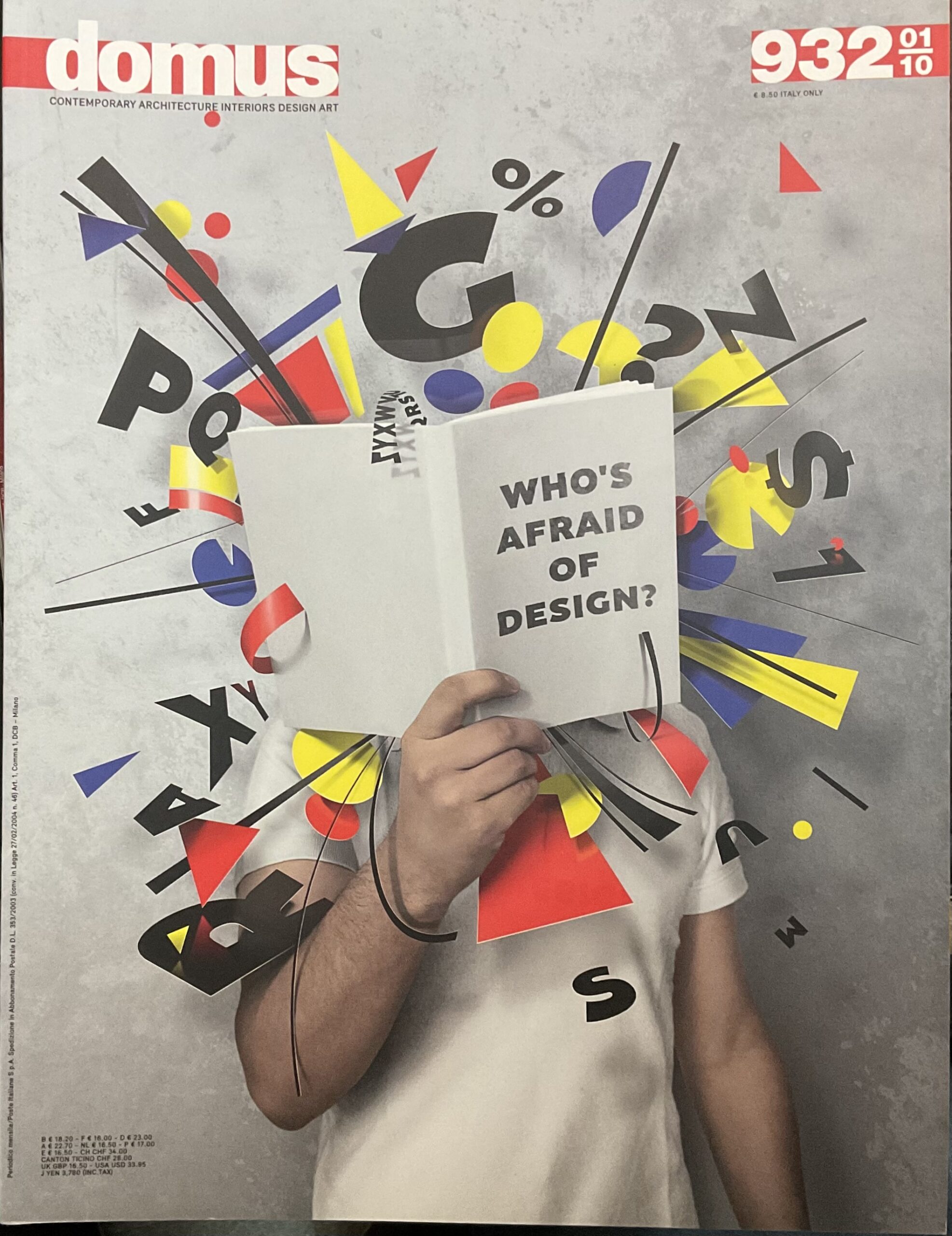 Domus. Contemporary Architecture Interiors Design Art. 932 - 01/10