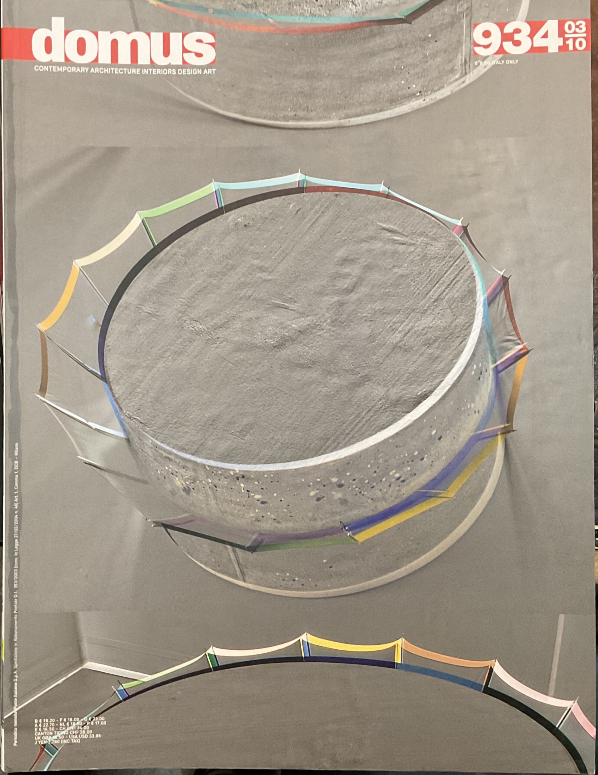 Domus. Contemporary Architecture Interiors Design Art. 934 - 03/10